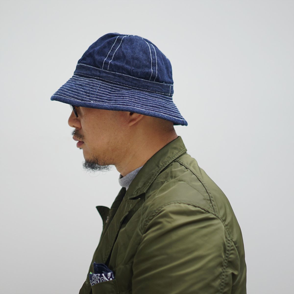 와이엠씨엘케이와이(YMCL KY) Denim Fatigue Hat