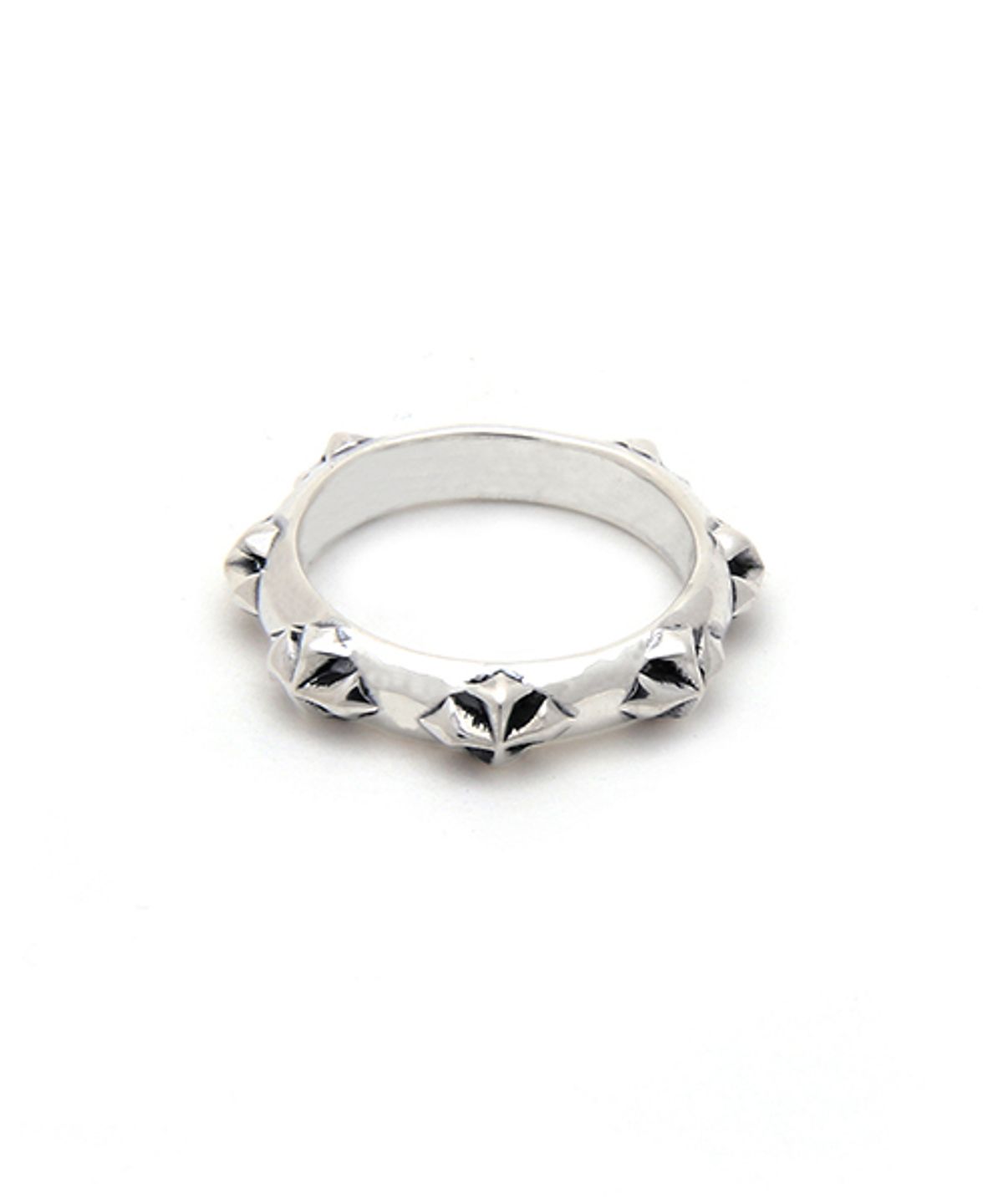 로얄피스(ROYAL PIECE) CROSS BASIC SILVER RING