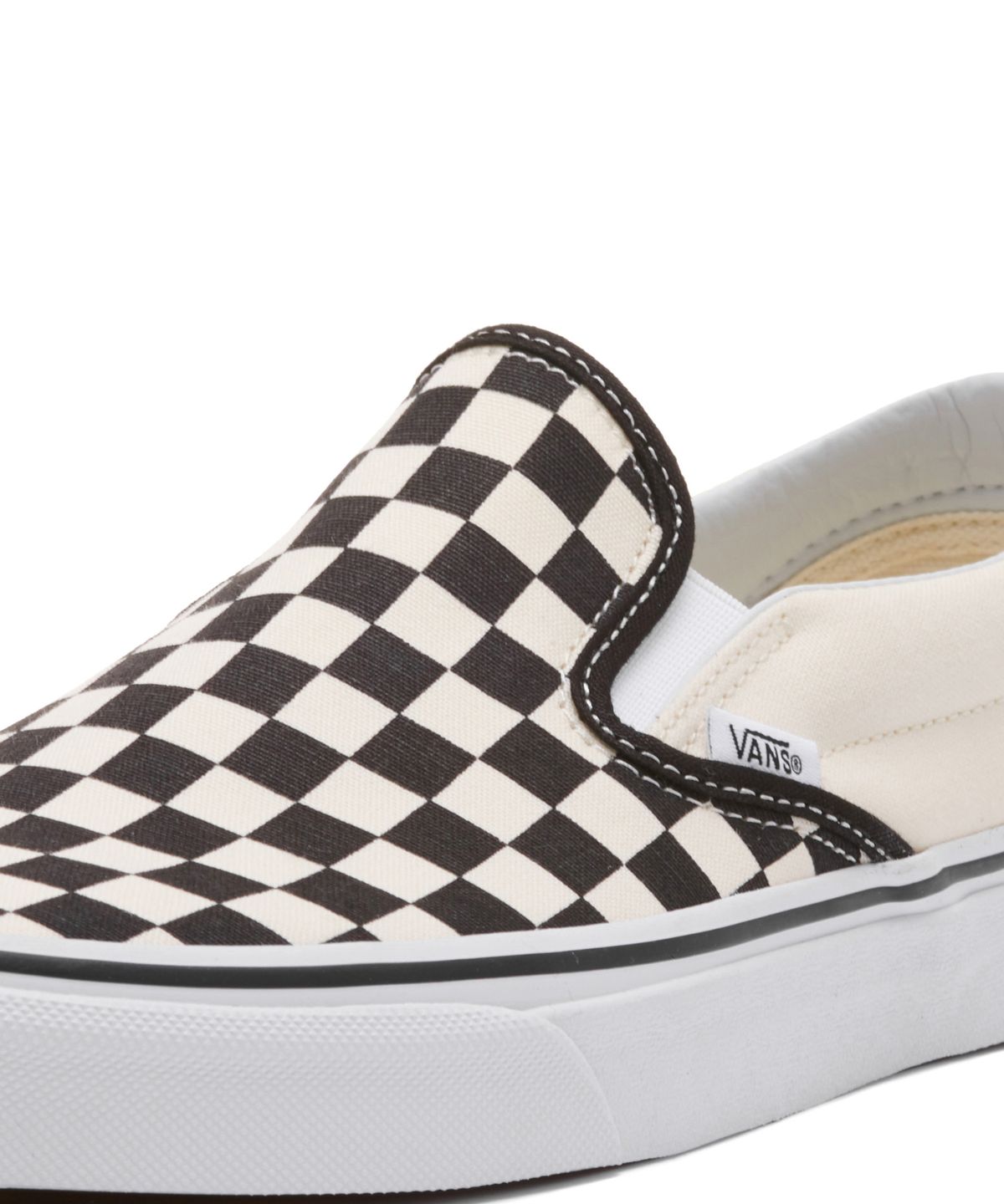 반스(VANS) 클래식 슬립온 - (체커보드) 블랙:화이트 / VN000EYEBWW1