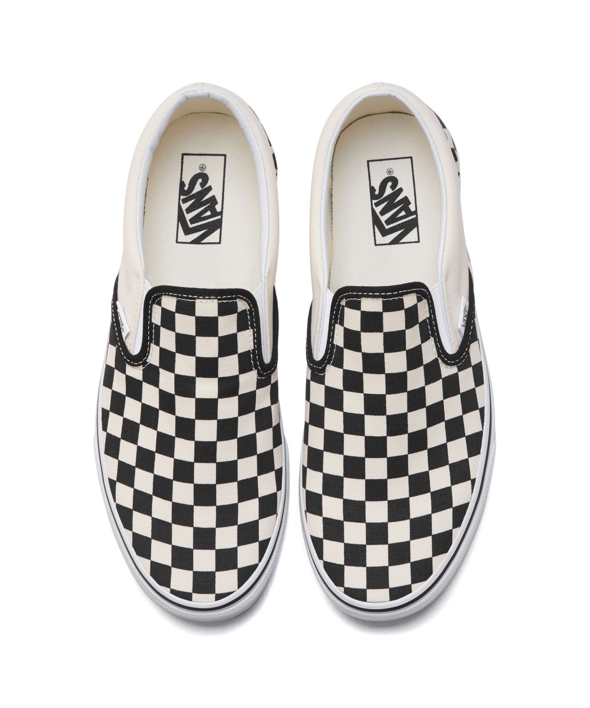 반스(VANS) 클래식 슬립온 - (체커보드) 블랙:화이트 / VN000EYEBWW1