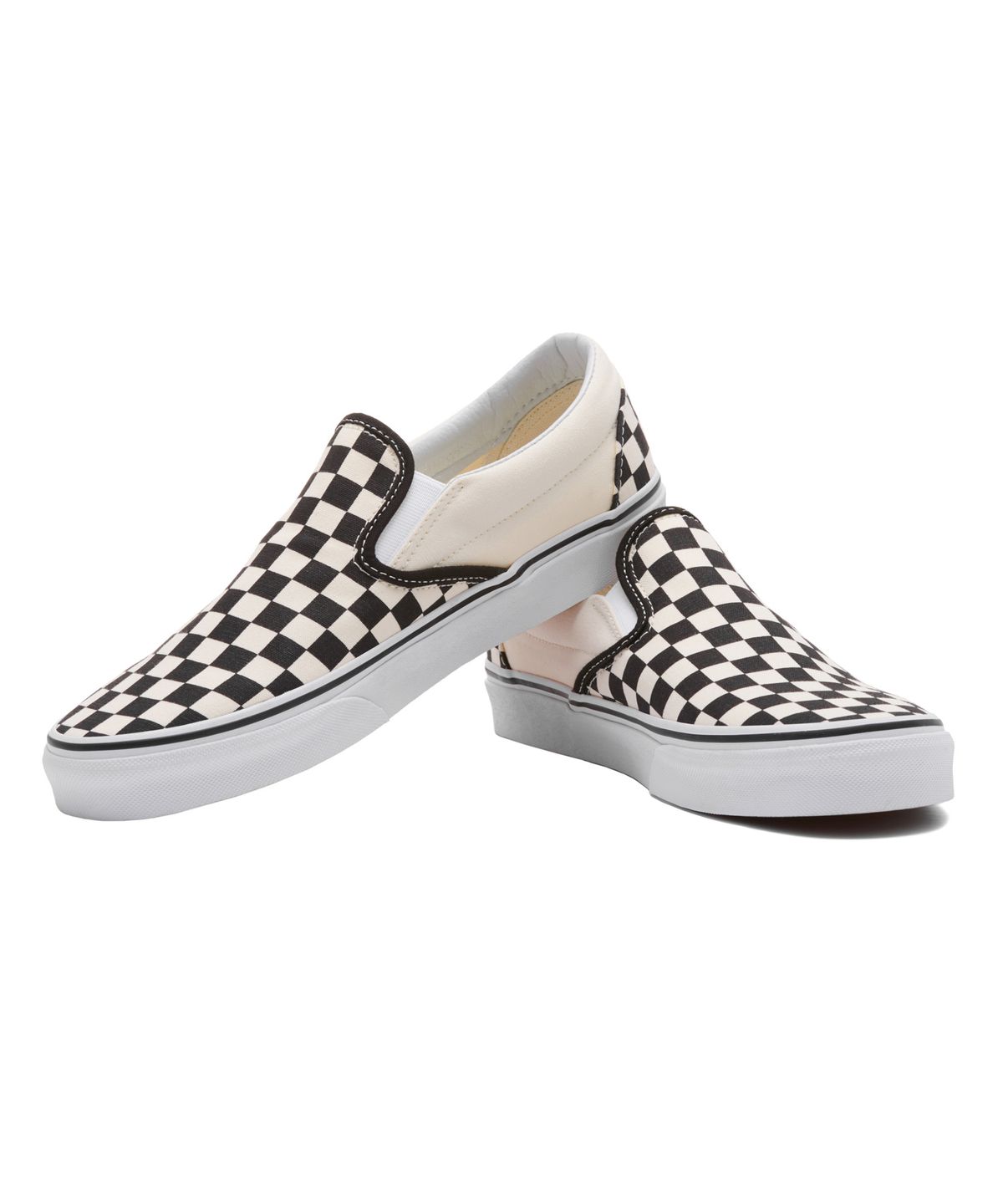 반스(VANS) 클래식 슬립온 - (체커보드) 블랙:화이트 / VN000EYEBWW1
