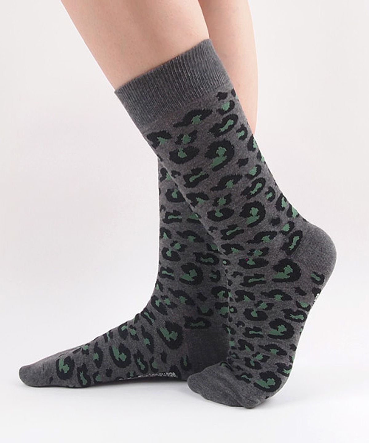삭스더랭귀지(SOCKS THE LANGUAGE) leopard-green