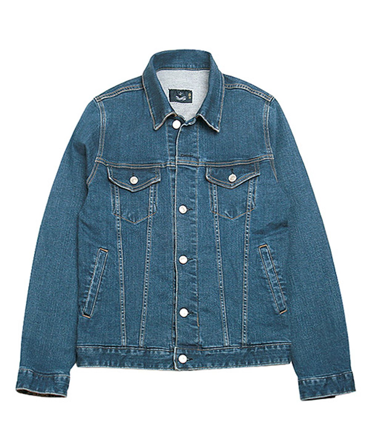 어레인지(ARRANGE) Denim Trucker Jacket (camo patched)