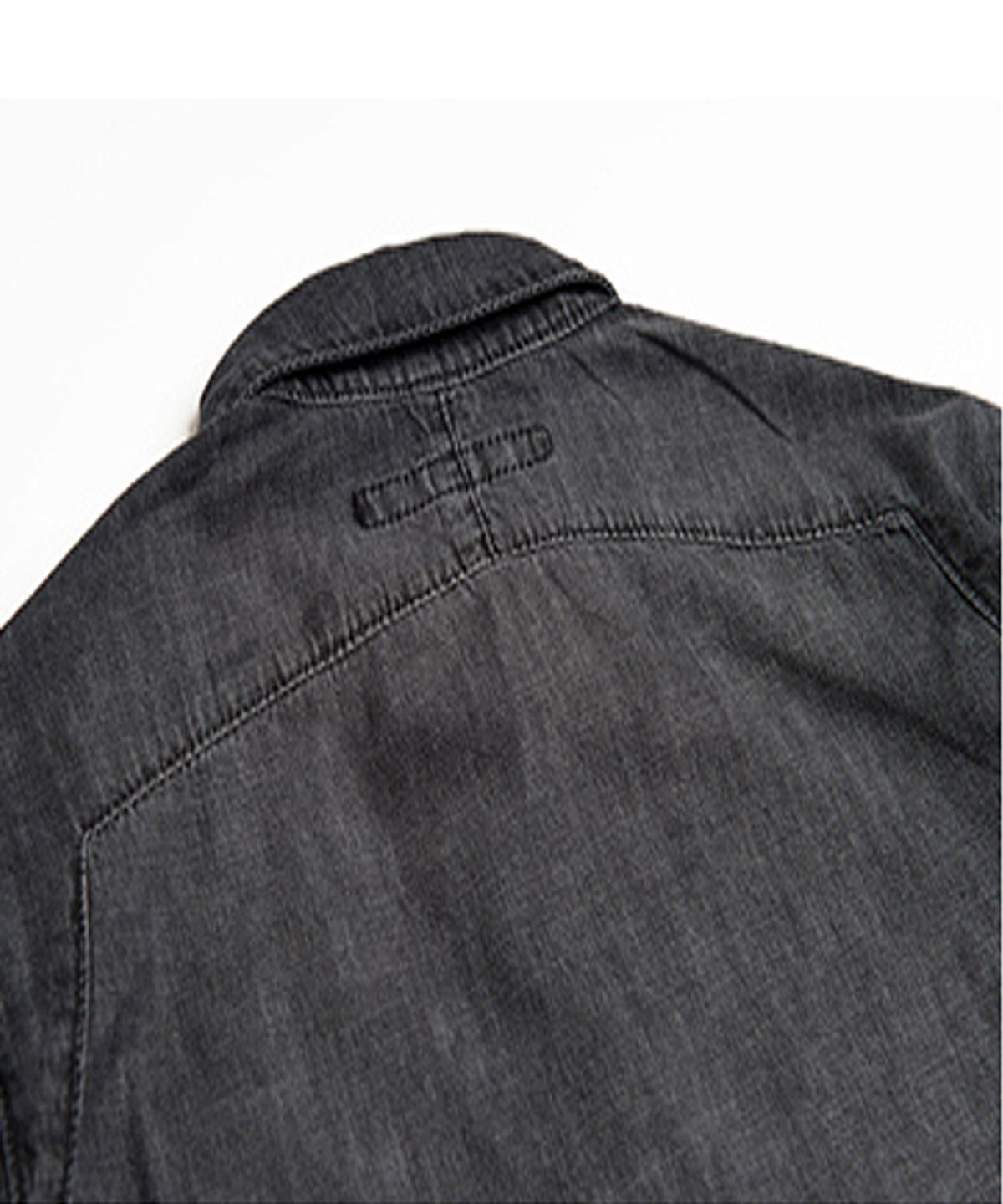 언터치드(UNTOUCHED) 그레이 워싱셔츠 (GRAY DENIM SHIRTS)