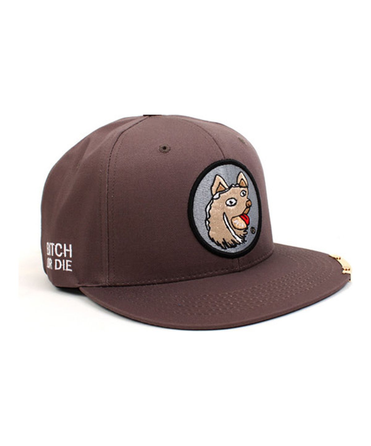 유니버셜 케미스트리(UNIVERSAL CHEMISTRY) CRAZY DOG SNAPBACK CAP(GRAY) 도그스냅백(그레이)