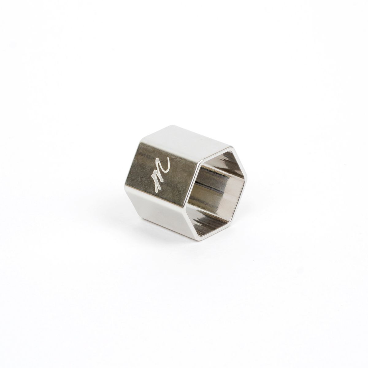 모드곤(MODGONE) [모드곤] Hexagon M Ring (Silver)