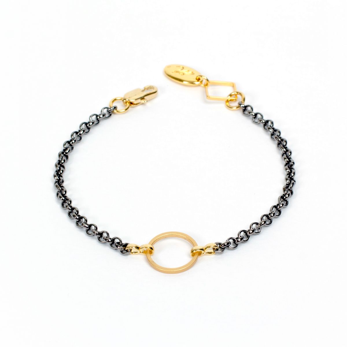 모드곤(MODGONE) [모드곤] Gold Circle Bracelet