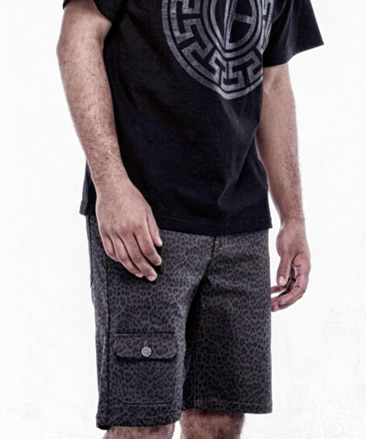 에잇볼륨(EIGHTVOLUME) EV Dark Leopard Halfpants