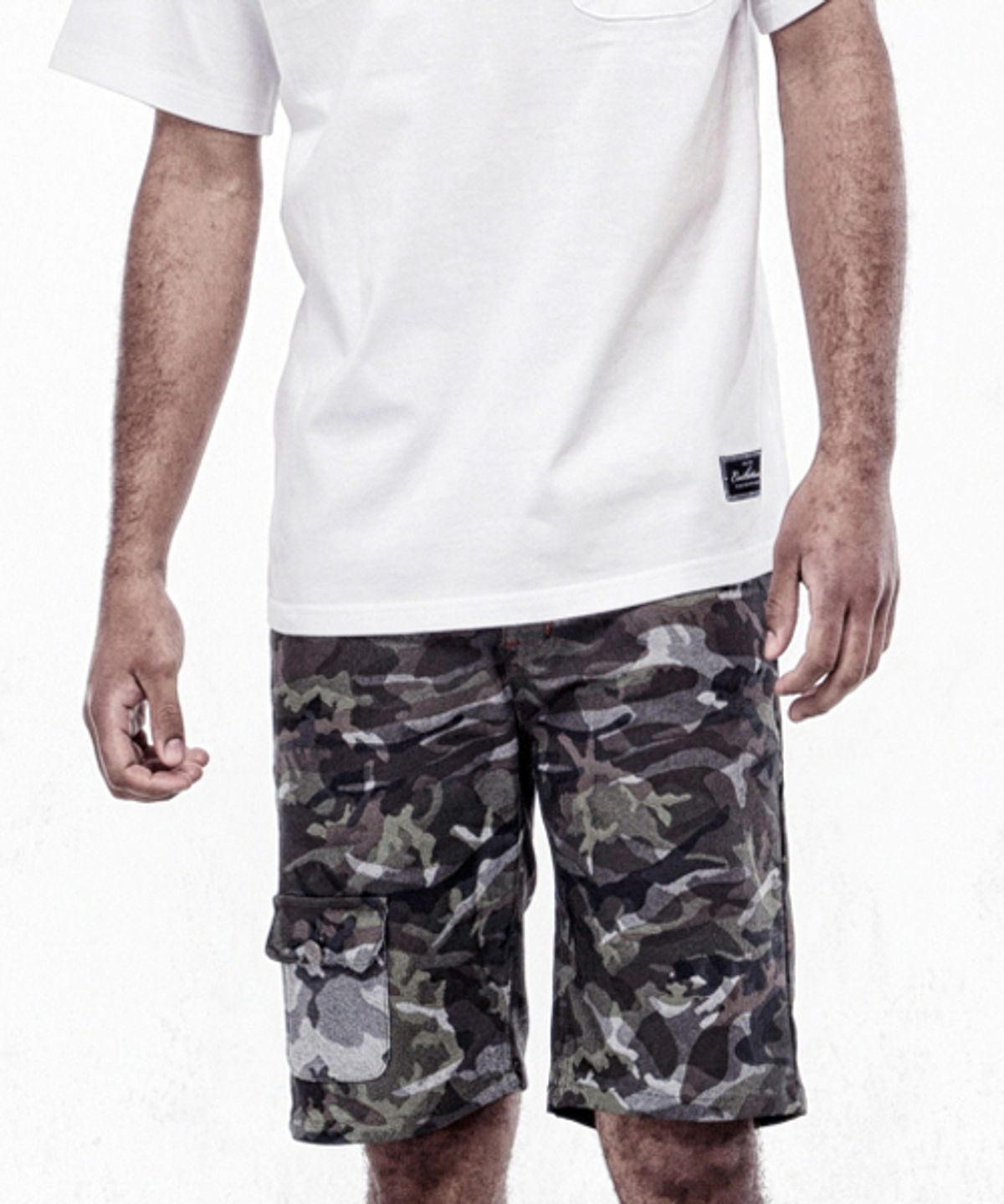 에잇볼륨(EIGHTVOLUME) EV Twotone Camo Halfpants