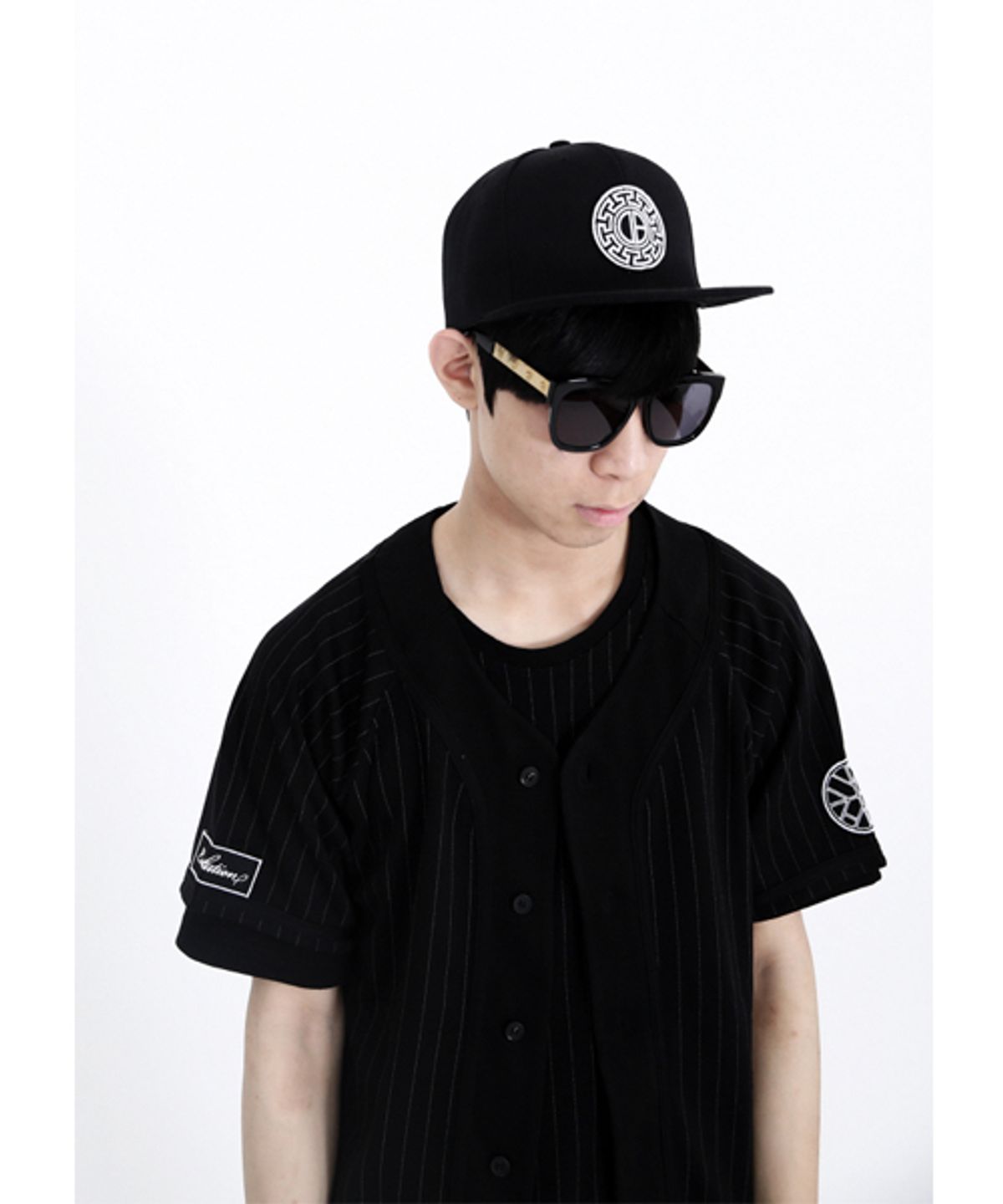 에잇볼륨(EIGHTVOLUME) EV EmblemV2 Snapback (Black)