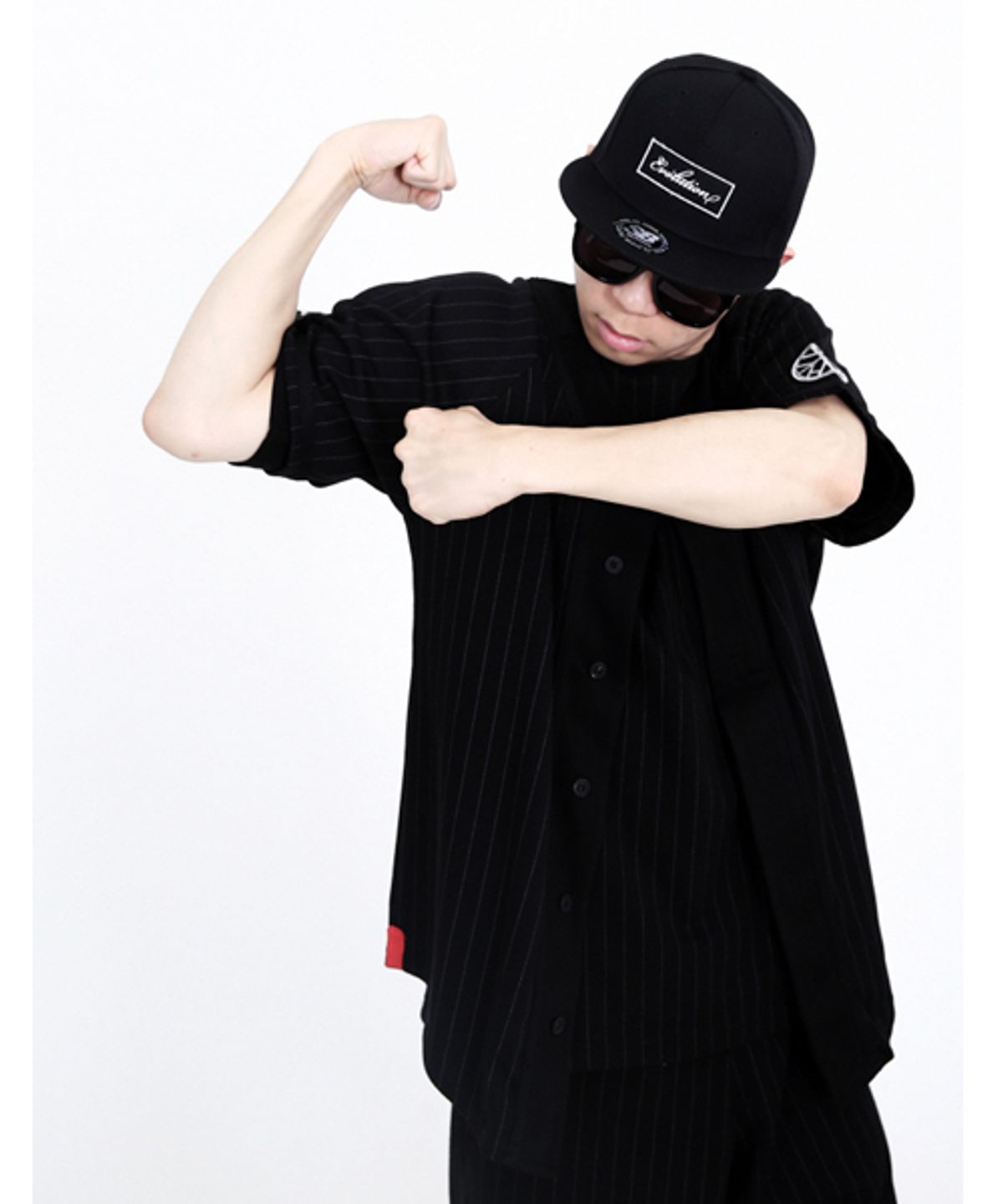 에잇볼륨(EIGHTVOLUME) EV EmblemV3 Snapback (Black)