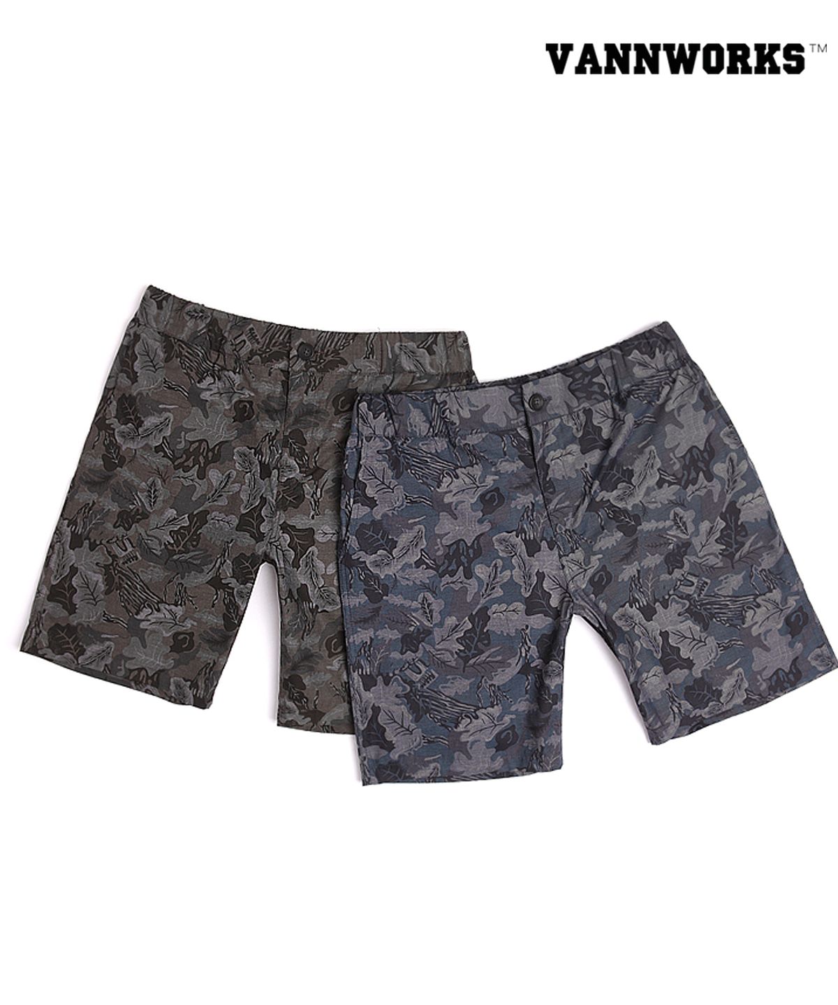 밴웍스(VANNWORKS) LEAF CAMO HALF PANTS(V15PT007)