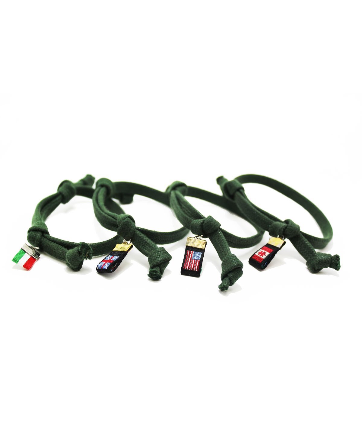 러쉬오프(RUSH OFF) THE KNOT FRAG BRACELET/국기팔찌(미국/영국/캐나다/이탈리아)