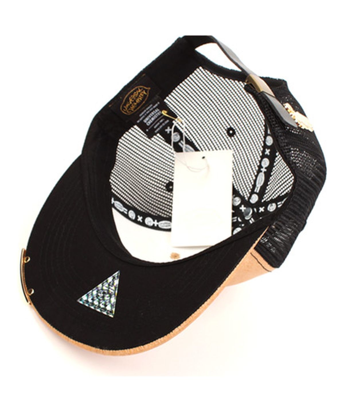 유니버셜 케미스트리(UNIVERSAL CHEMISTRY) Paper Mesh Strapback Cap 종이모자 스트랩백