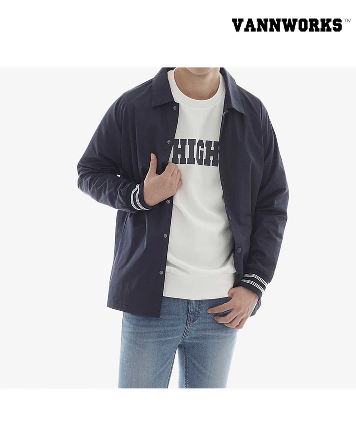 밴웍스(VANNWORKS) PC COACH JACKET_2colors(V15JK303)