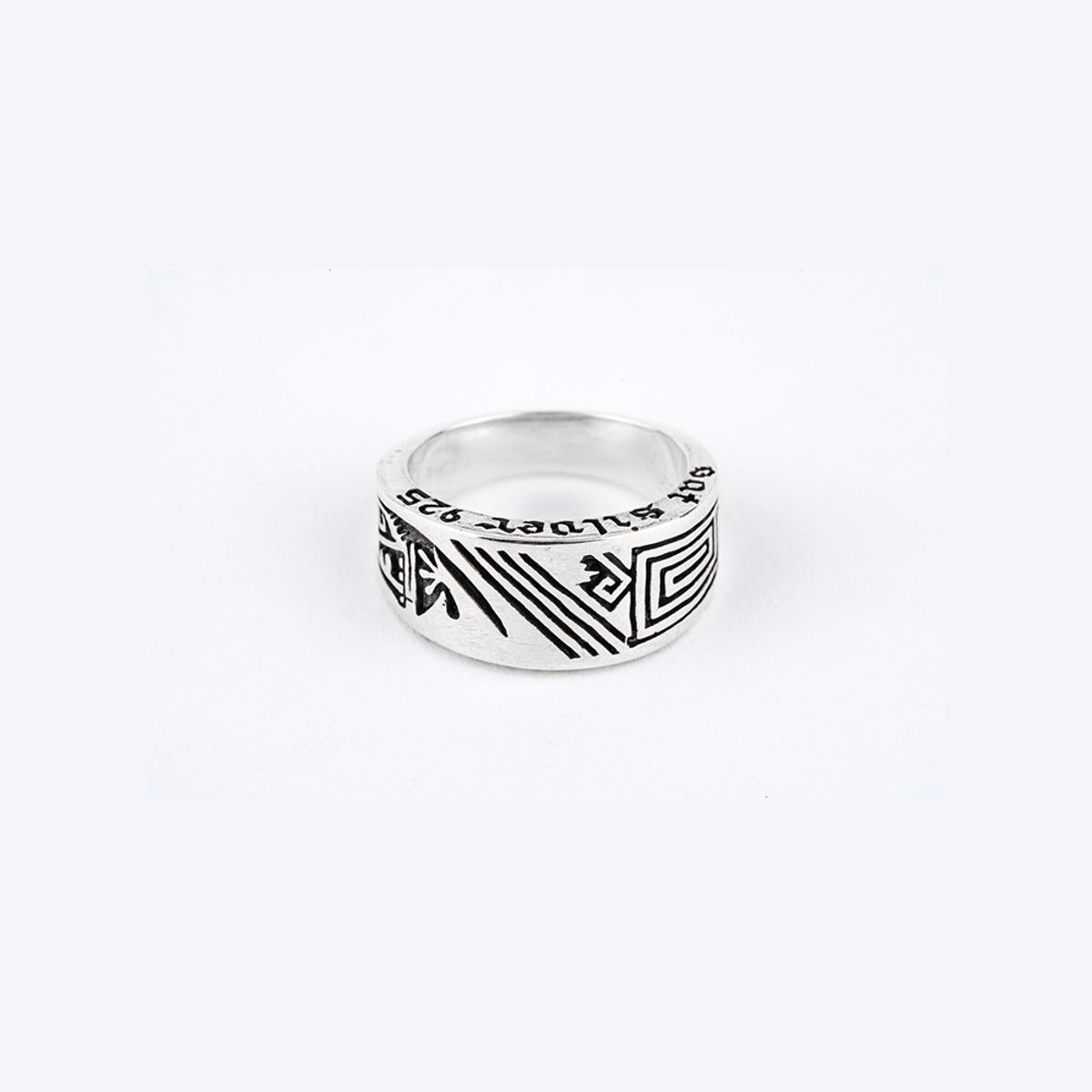 프루와(FROID) Ancient-Letter Ring [925 Sterling Silver]