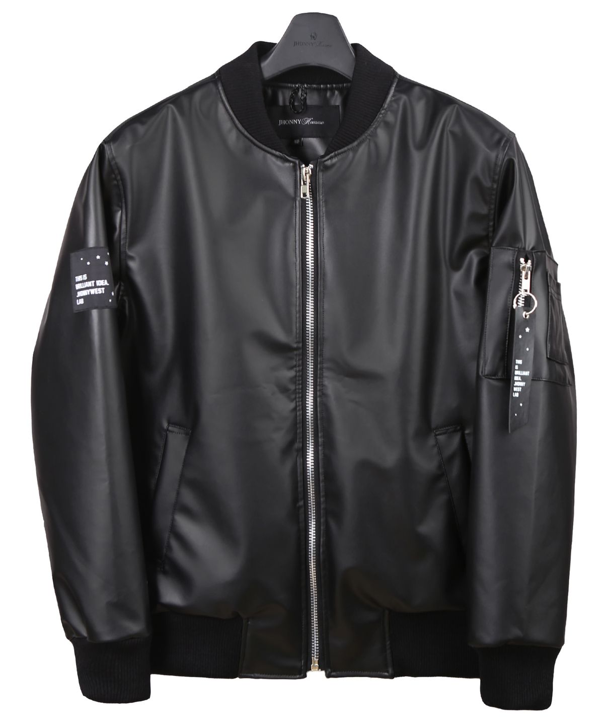 쟈니웨스트(JHONNY WEST) S.Leather MA1 (Black)