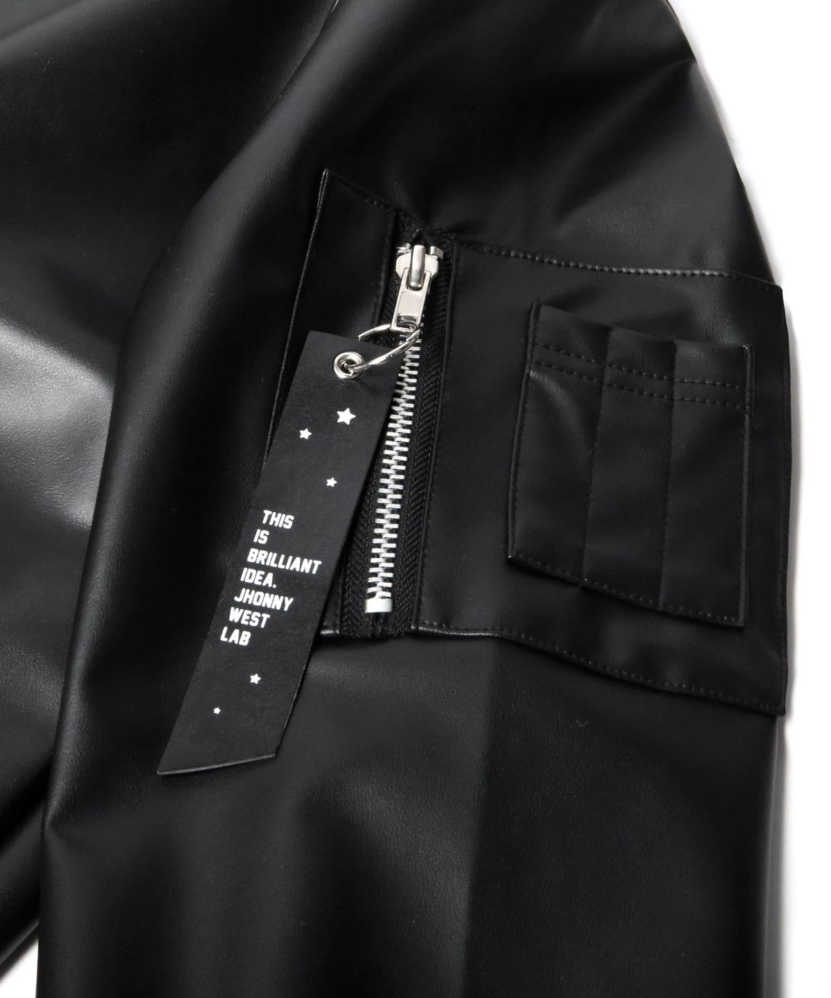 쟈니웨스트(JHONNY WEST) S.Leather MA1 (Black)