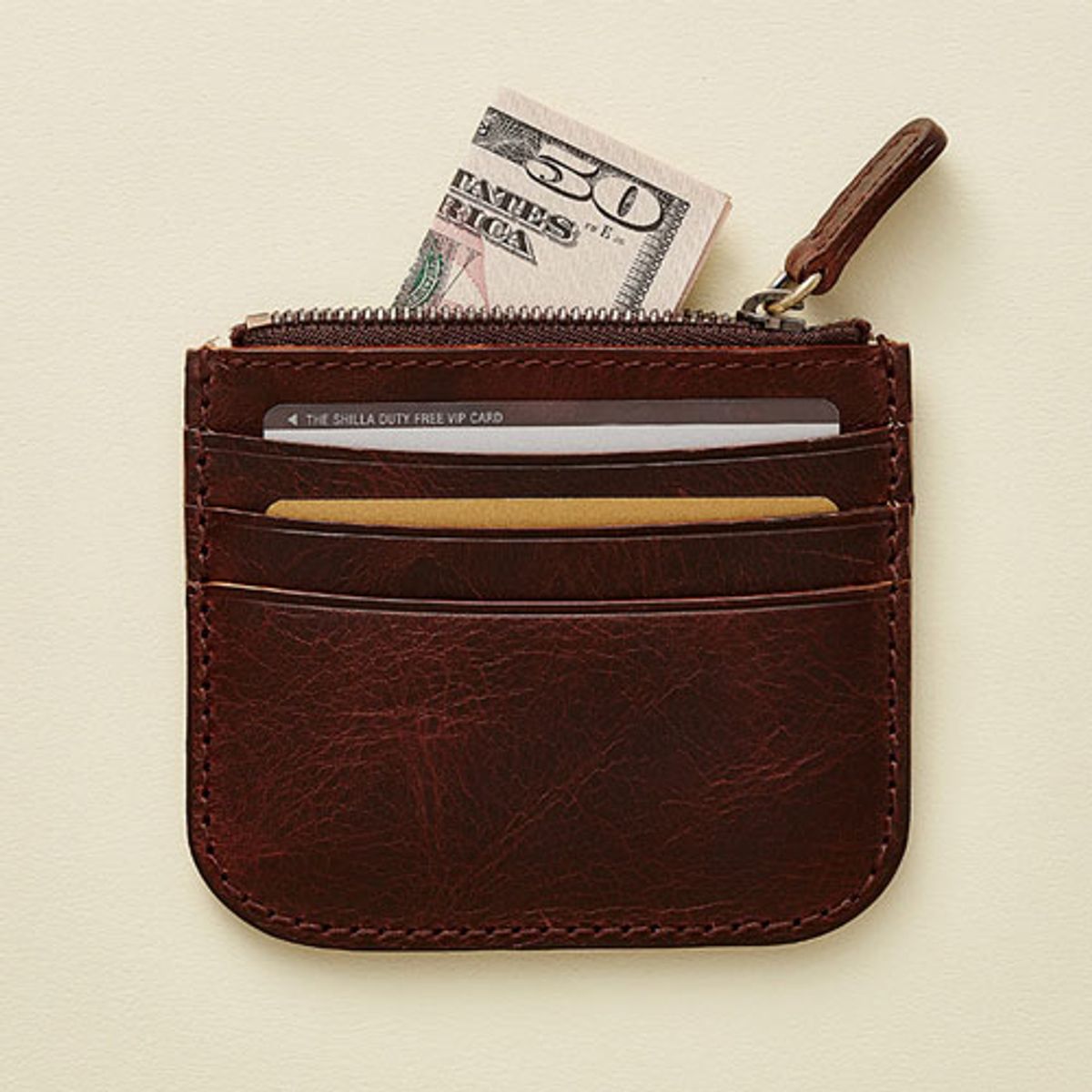 듀제스(DUJES) 지퍼 카드지갑 Zipper Card wallet (db) JB812-002