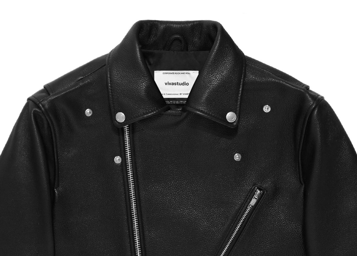 비바스튜디오(VIVASTUDIO) CLASSIC RIDERS JACKET [BLACK]
