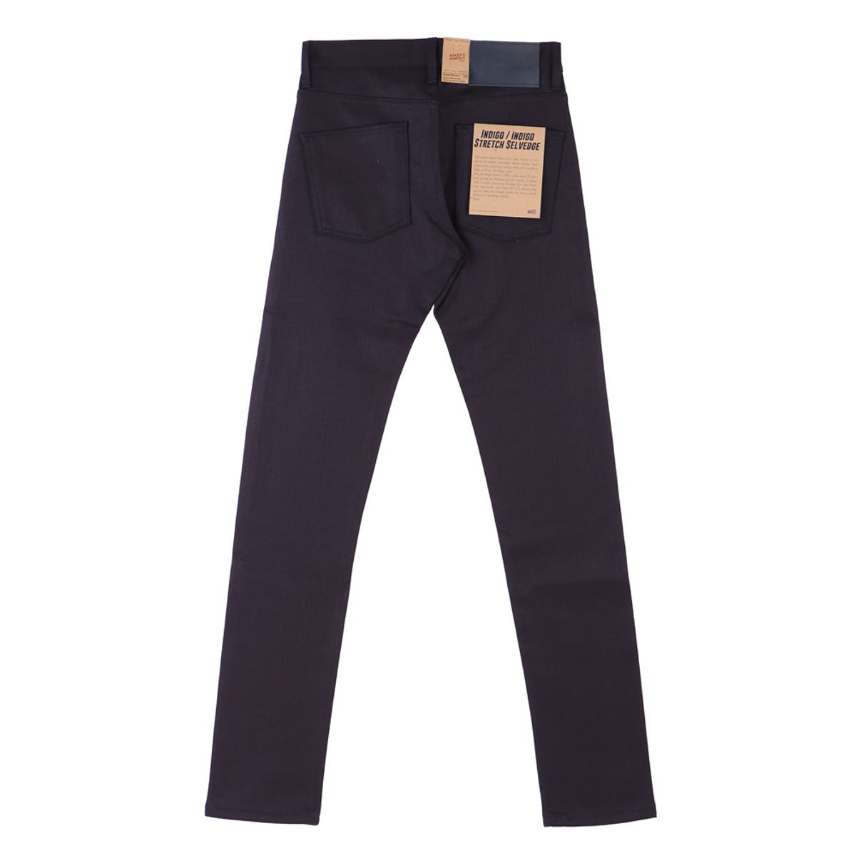 네이키드앤페이머스(NAKED&FAMOUS) SuperSkinnyGuy Indigo x Indigo Stretch Selvedge