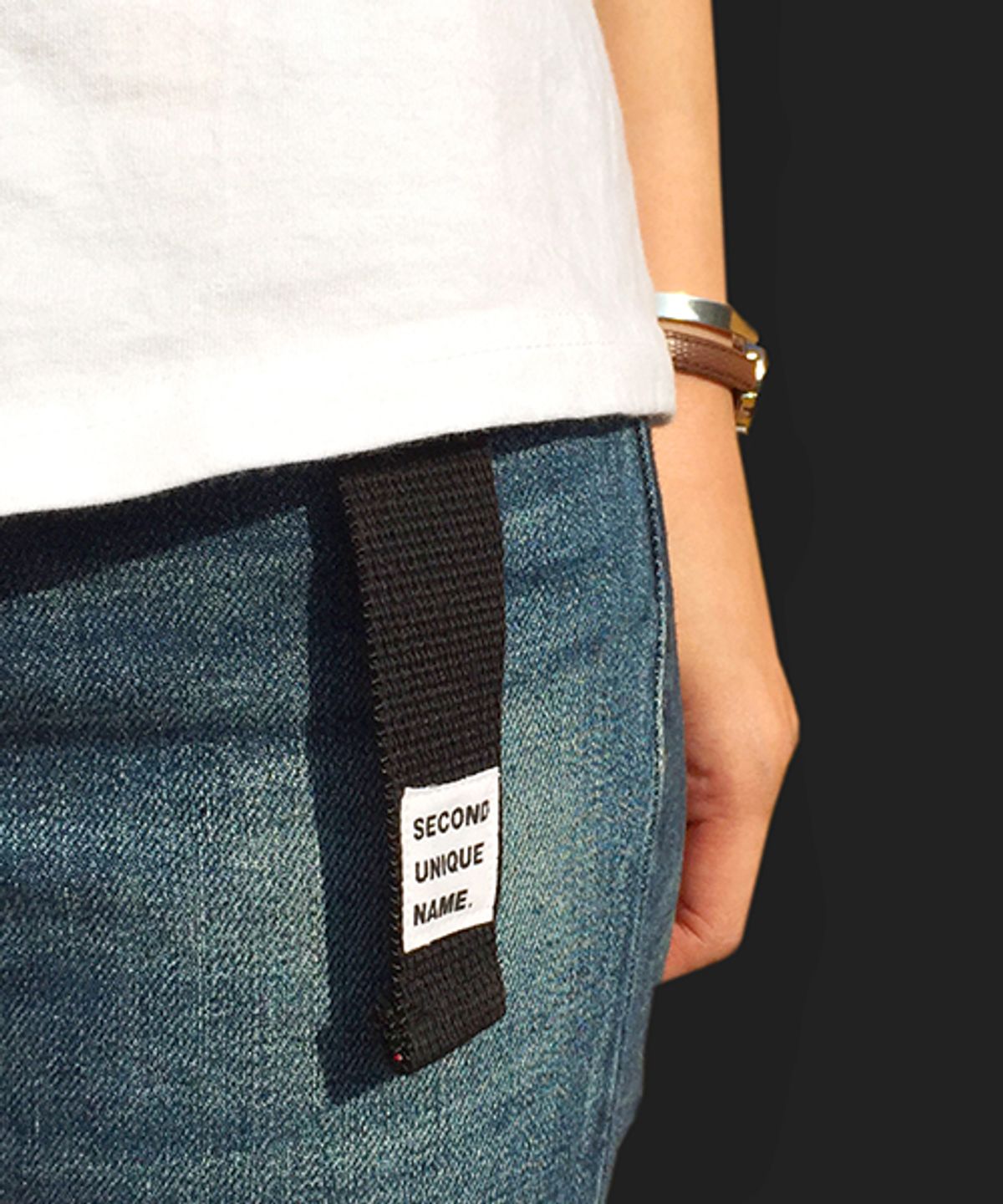 세컨드유니크네임(SECOND UNIQUE NAME) SUN CASE YELLOW BLACK (NONE)