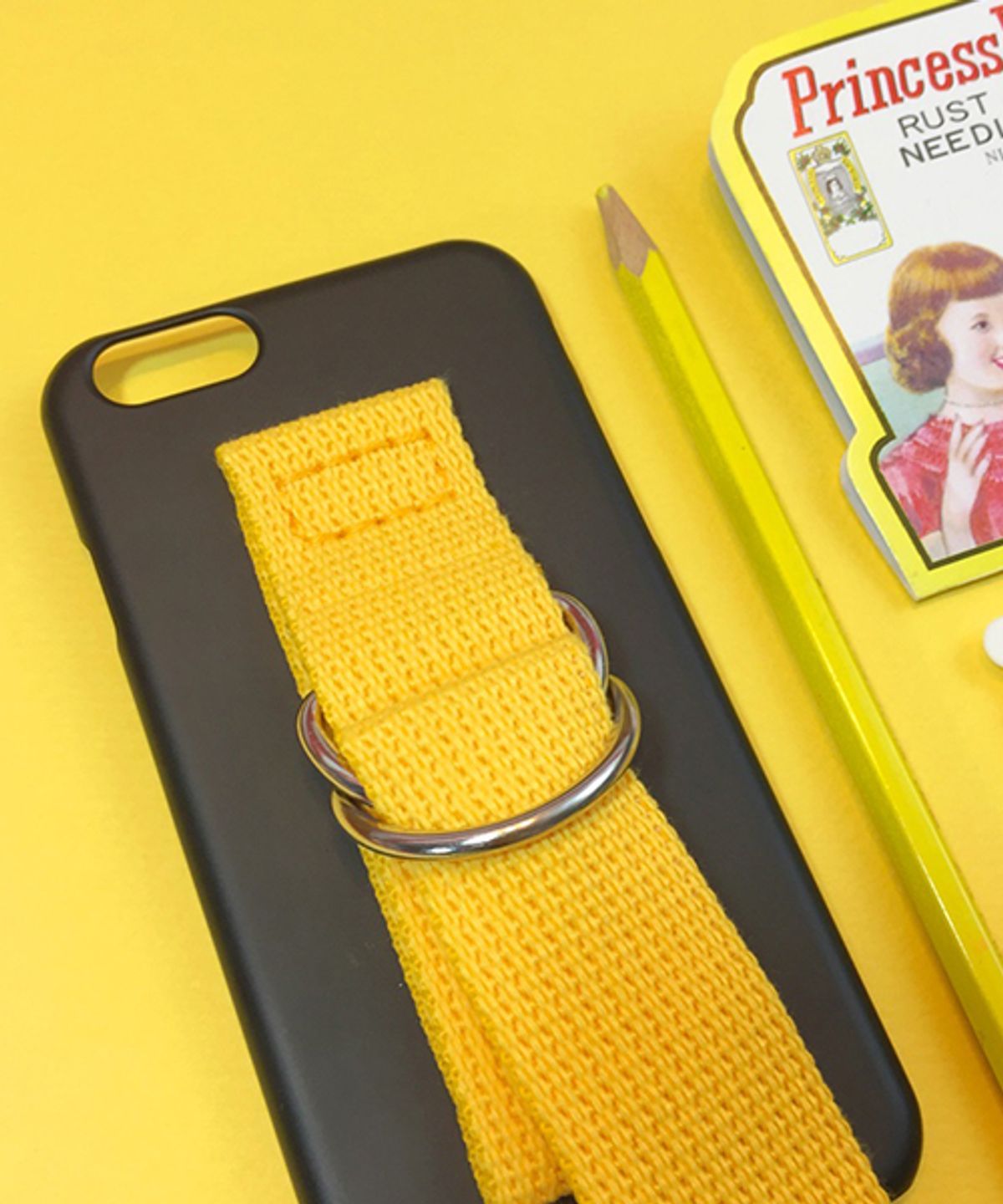 세컨드유니크네임(SECOND UNIQUE NAME) SUN CASE BLACK YELLOW (NONE)