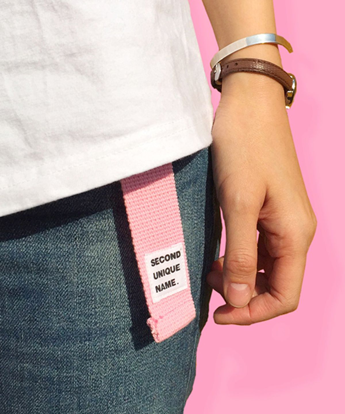 세컨드유니크네임(SECOND UNIQUE NAME) SUN CASE BLUE PINK (NONE)