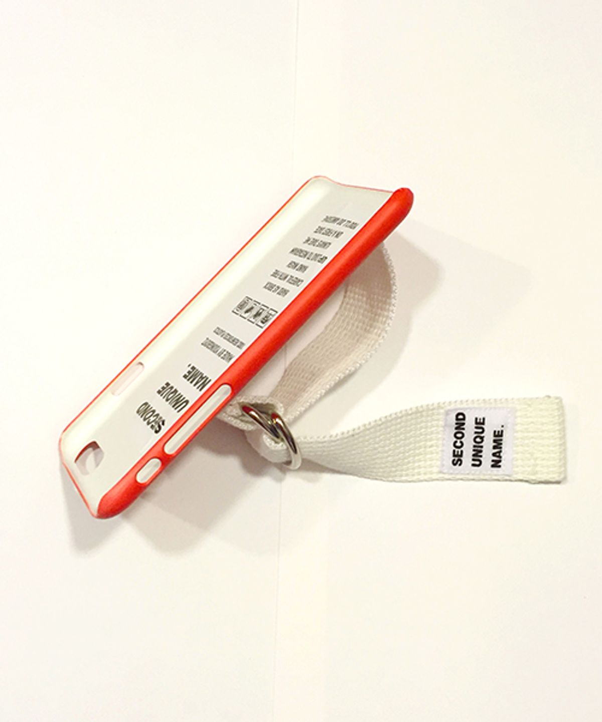 세컨드유니크네임(SECOND UNIQUE NAME) SUN CASE RED WHITE (ILLUST)