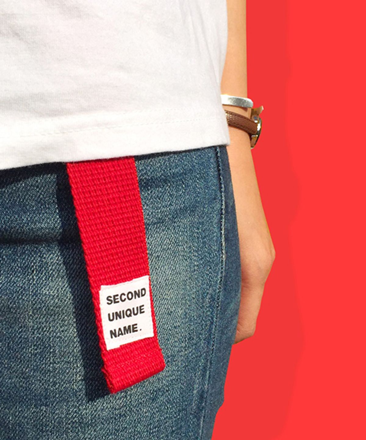 세컨드유니크네임(SECOND UNIQUE NAME) SUN CASE IVORY RED (NONE)