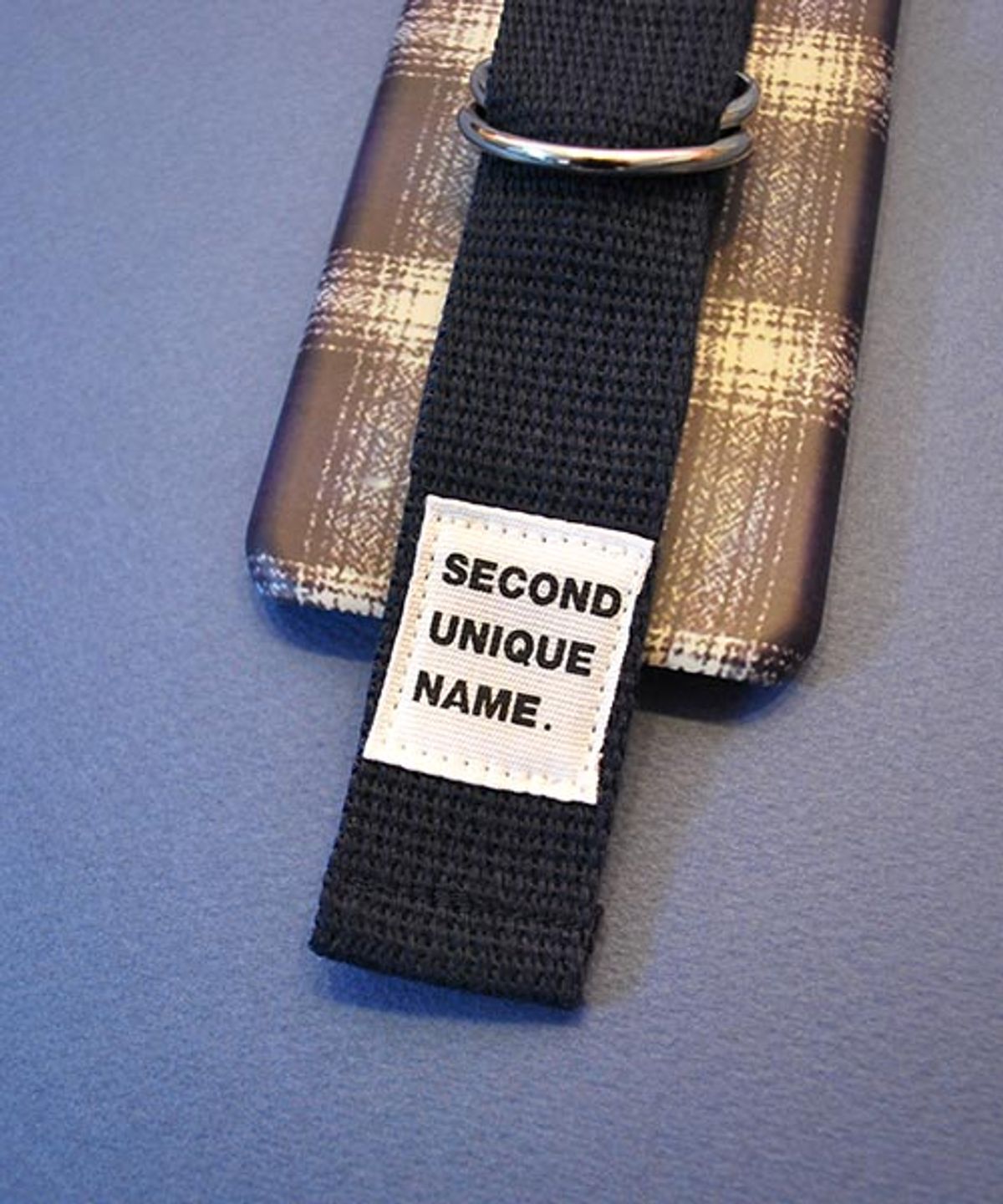 세컨드유니크네임(SECOND UNIQUE NAME) SUN CASE FLANNEL NAVY