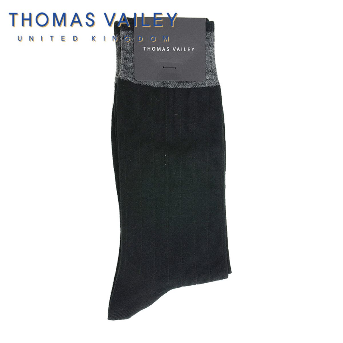 토마스 베일리(THOMAS VAILEY) [THOMAS VAILEY] 토마스베일리 신사양말 - 솔리드 블랙