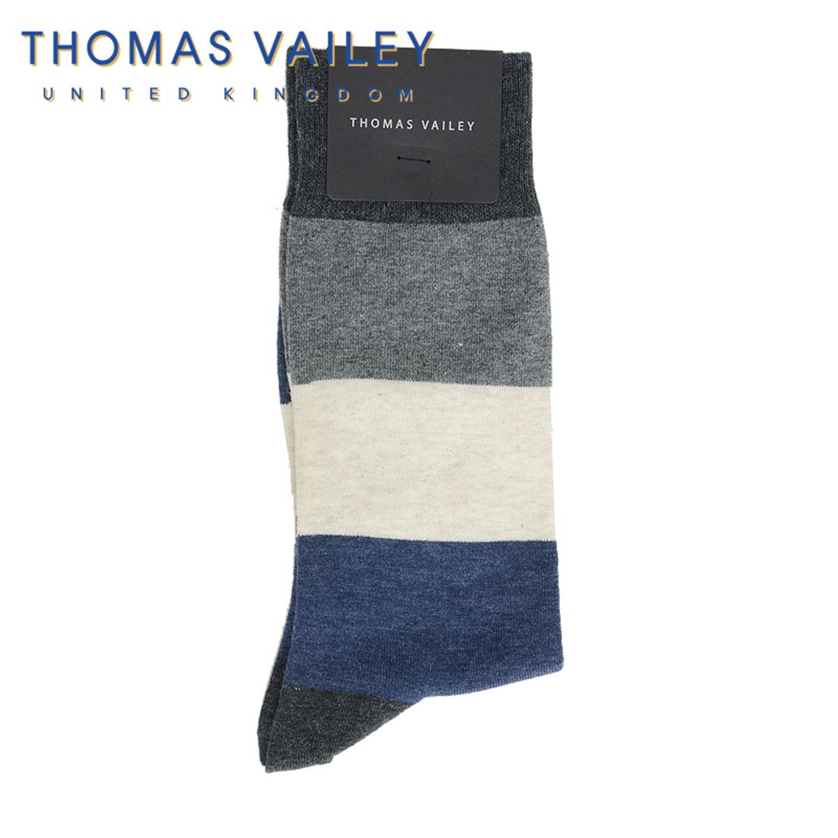 토마스 베일리(THOMAS VAILEY) [THOMAS VAILEY] 토마스베일리 신사양말 - 링글 네이비
