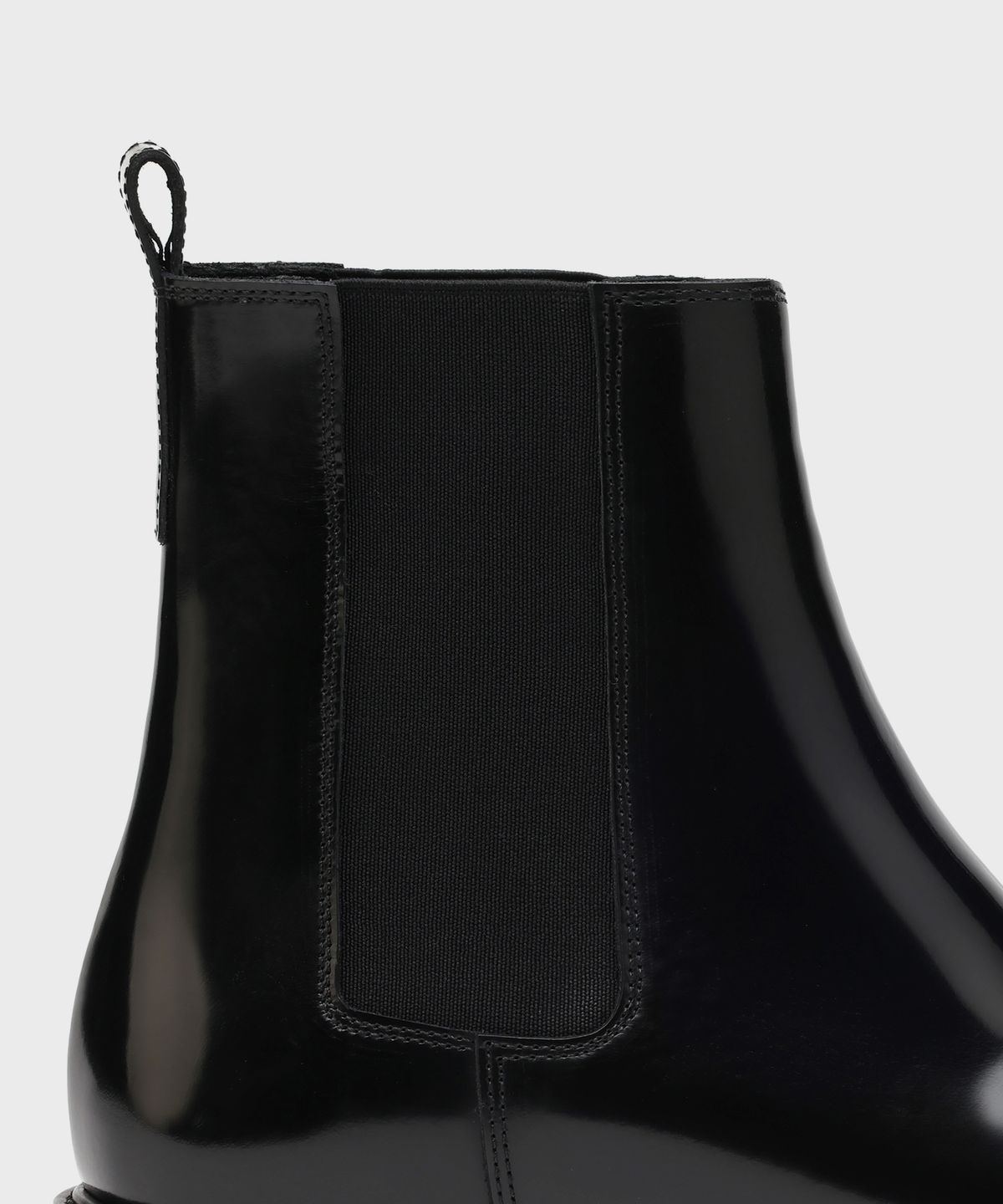 피렌체 아뜨리에(FIRENZE ATELIER) [비브람] 라운드토 베이직 첼시부츠 9703 [BOX BLACK]
