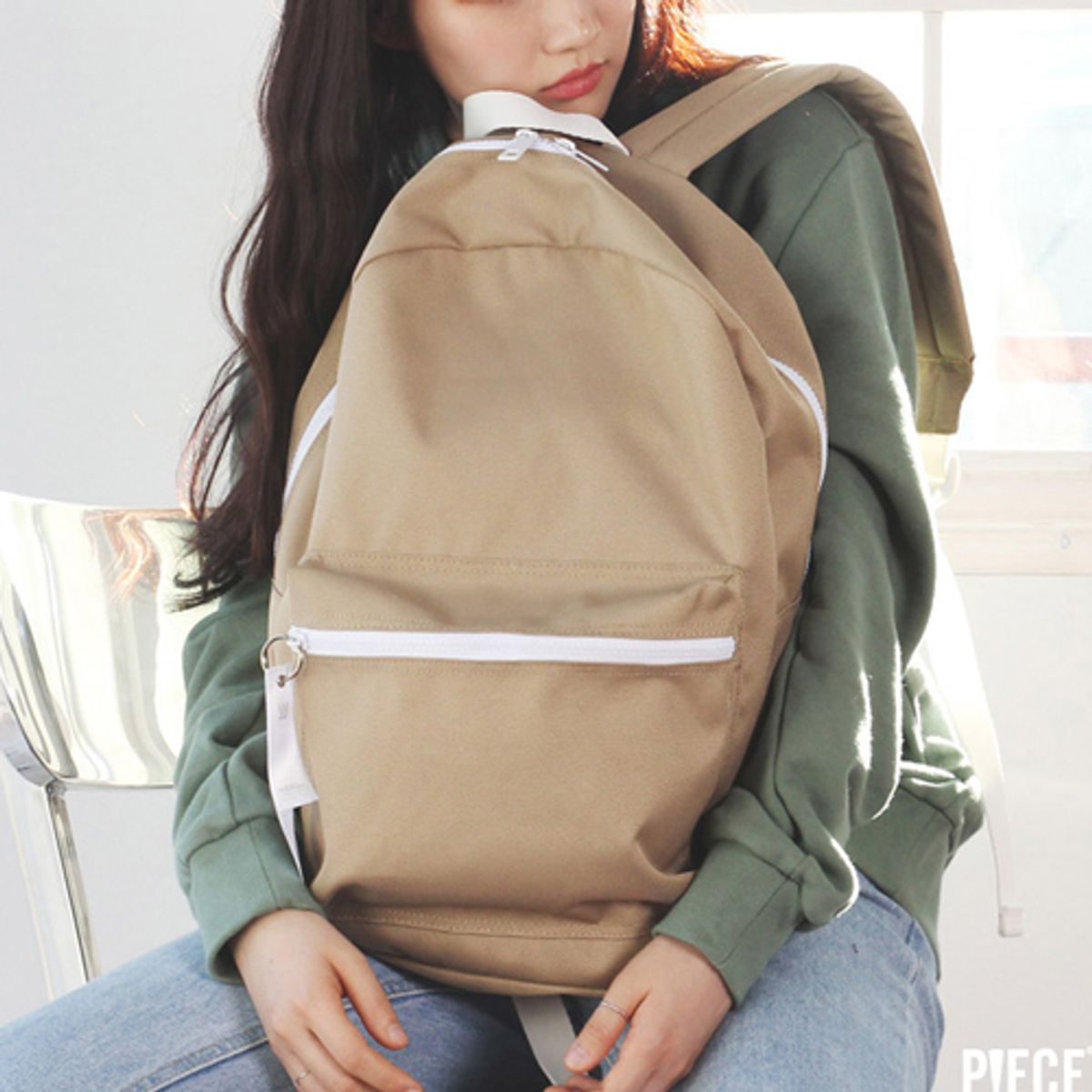 피스메이커(PIECE MAKER) [착한가방] ALICE CORDURA DAY PACK (CARAMEL)