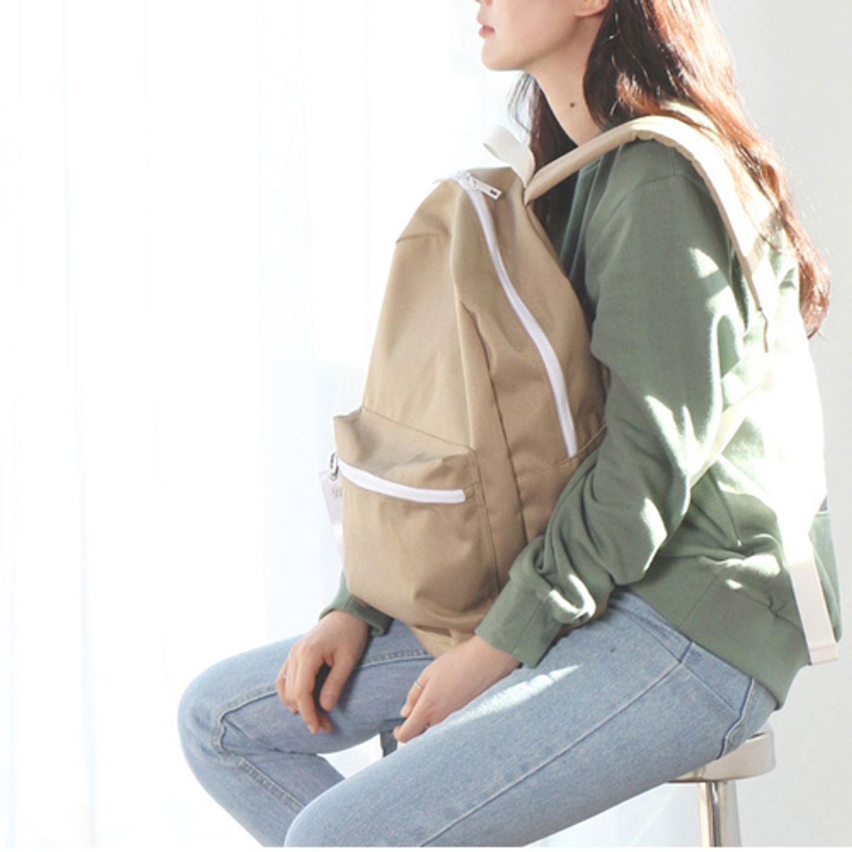 피스메이커(PIECE MAKER) [착한가방] ALICE CORDURA DAY PACK (CARAMEL)