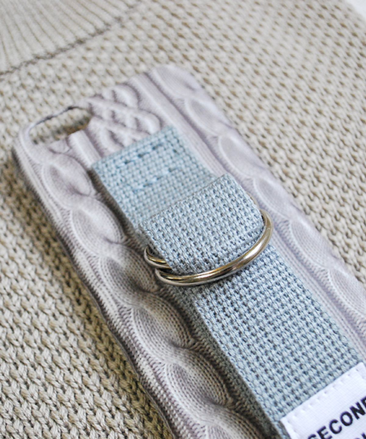 세컨드유니크네임(SECOND UNIQUE NAME) SUN CASE SWEATER GREY