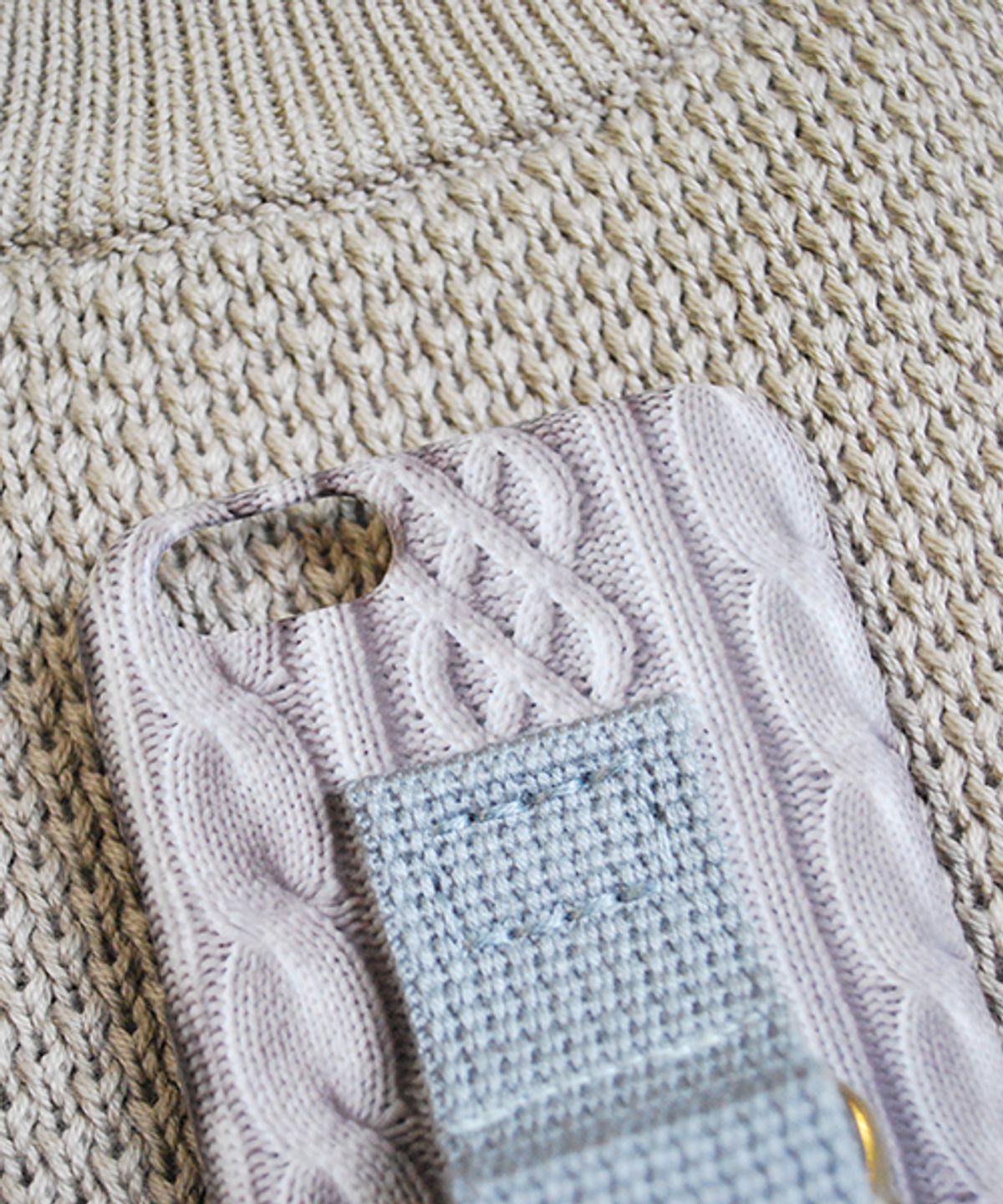 세컨드유니크네임(SECOND UNIQUE NAME) SUN CASE SWEATER GREY