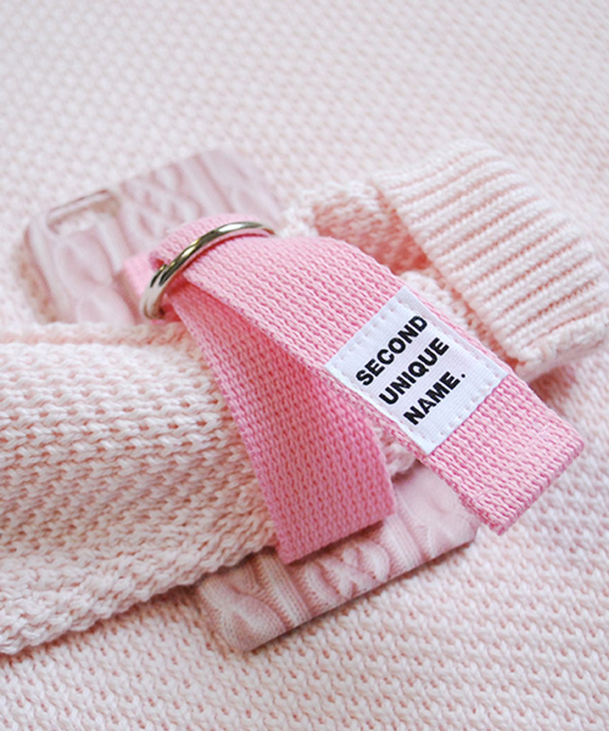 세컨드유니크네임(SECOND UNIQUE NAME) SUN CASE SWEATER PINK