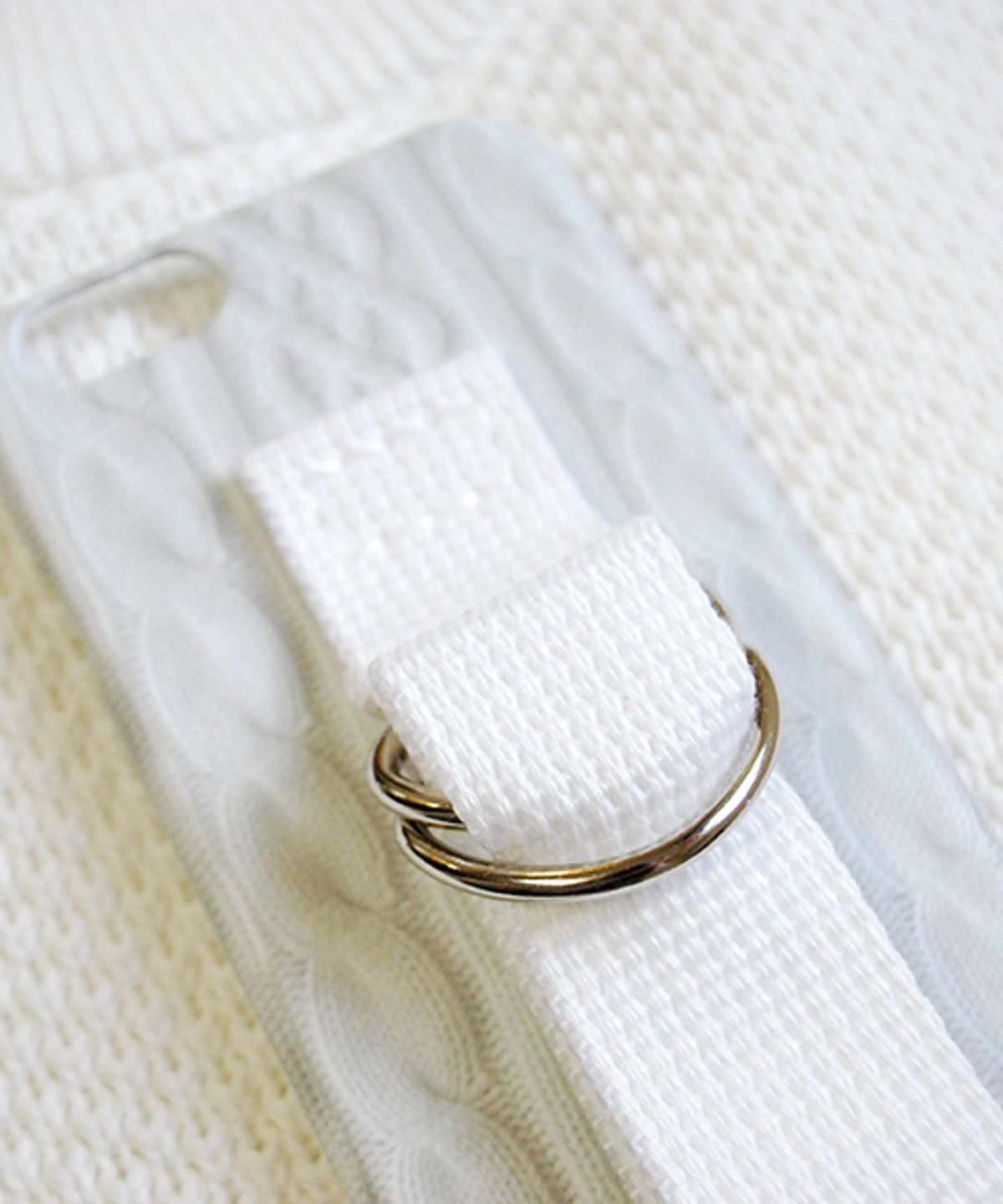 세컨드유니크네임(SECOND UNIQUE NAME) SUN CASE SWEATER WHITE