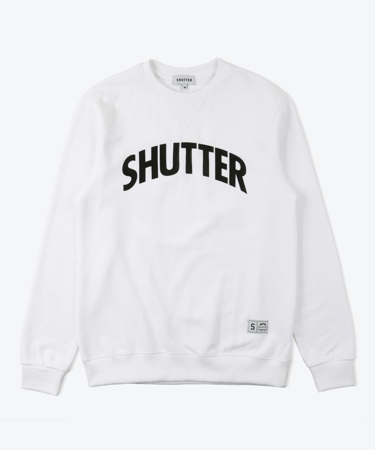 셔터(SHUTTER) 3M LOGO SWEAT SHIRTS (WHITE)