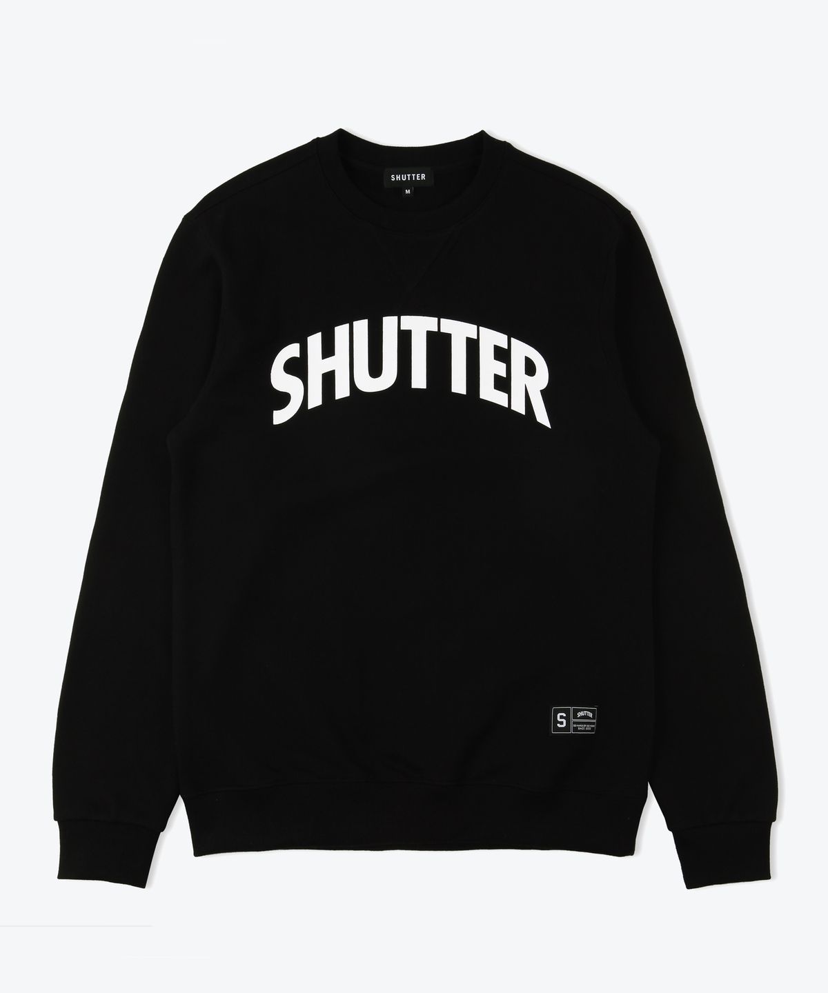 셔터(SHUTTER) 3M LOGO SWEAT SHIRTS (BLACK)