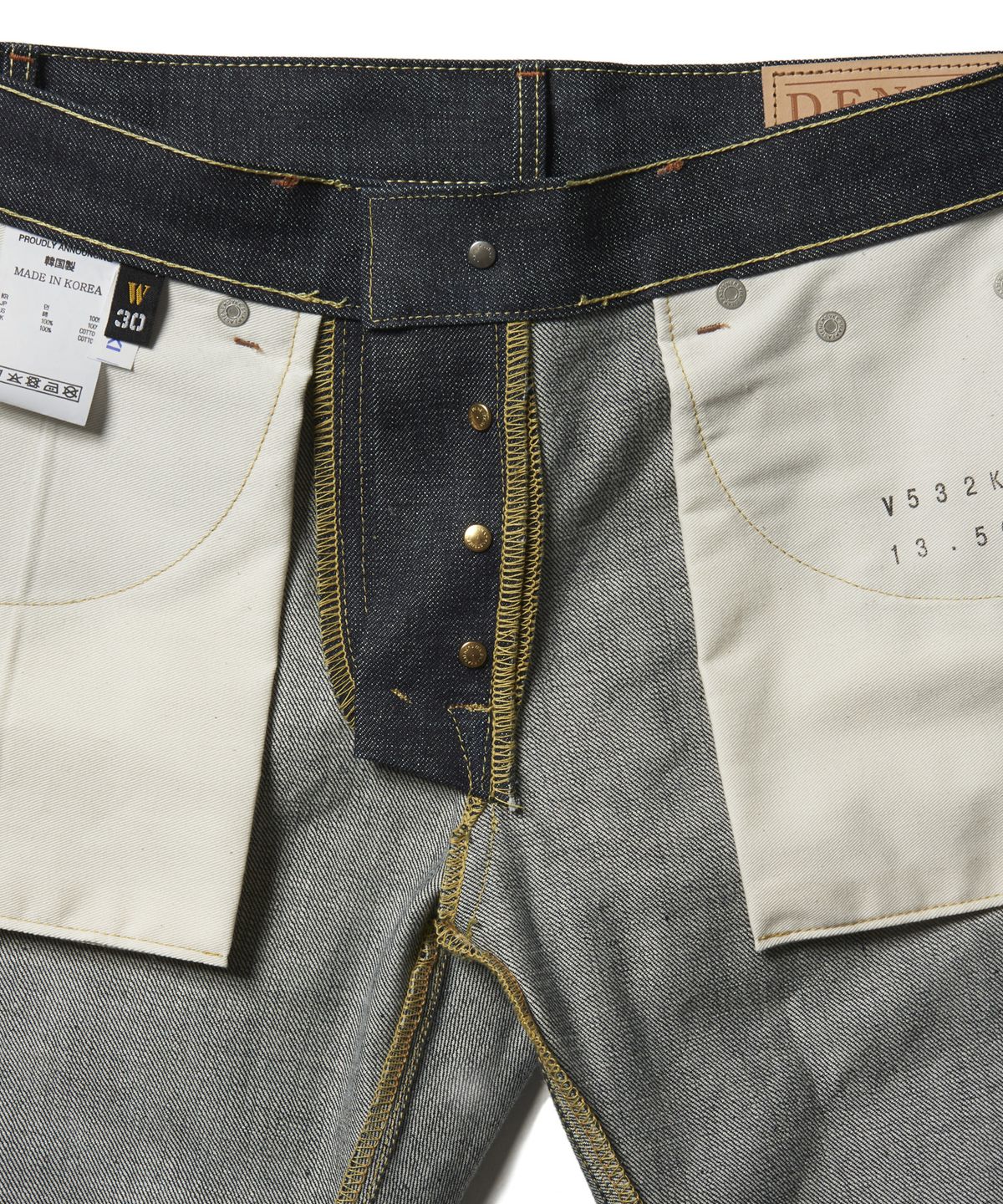 데님인디고마스터(DENIMINDIGOMASTER) V532KK VELA SLIM STRAIGHT FIT