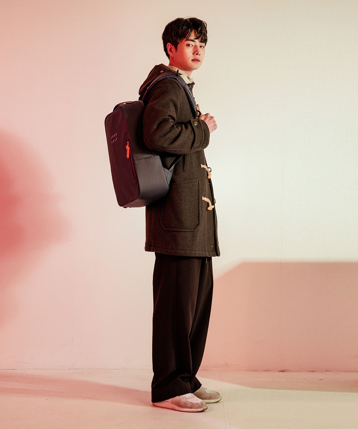 에이지 그레이(AGED GRAY) AA04FNY (Navy) 백팩 데이백팩 backpack
