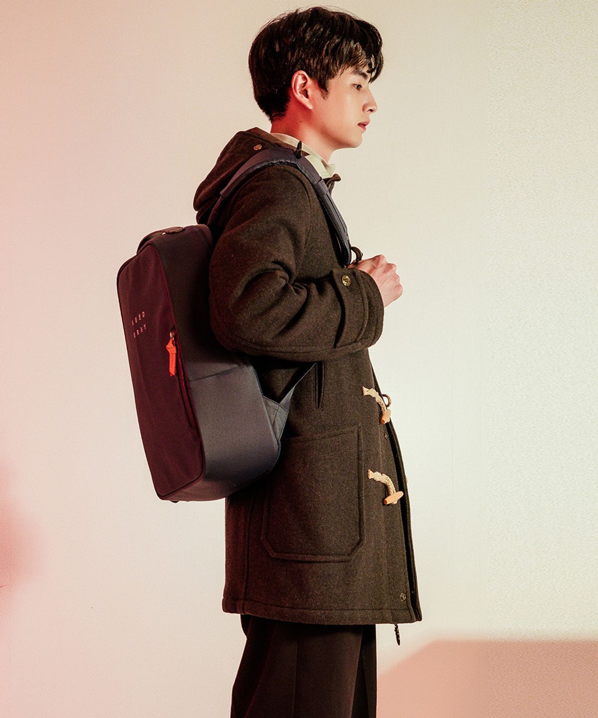 에이지 그레이(AGED GRAY) AA04FNY (Navy) 백팩 데이백팩 backpack