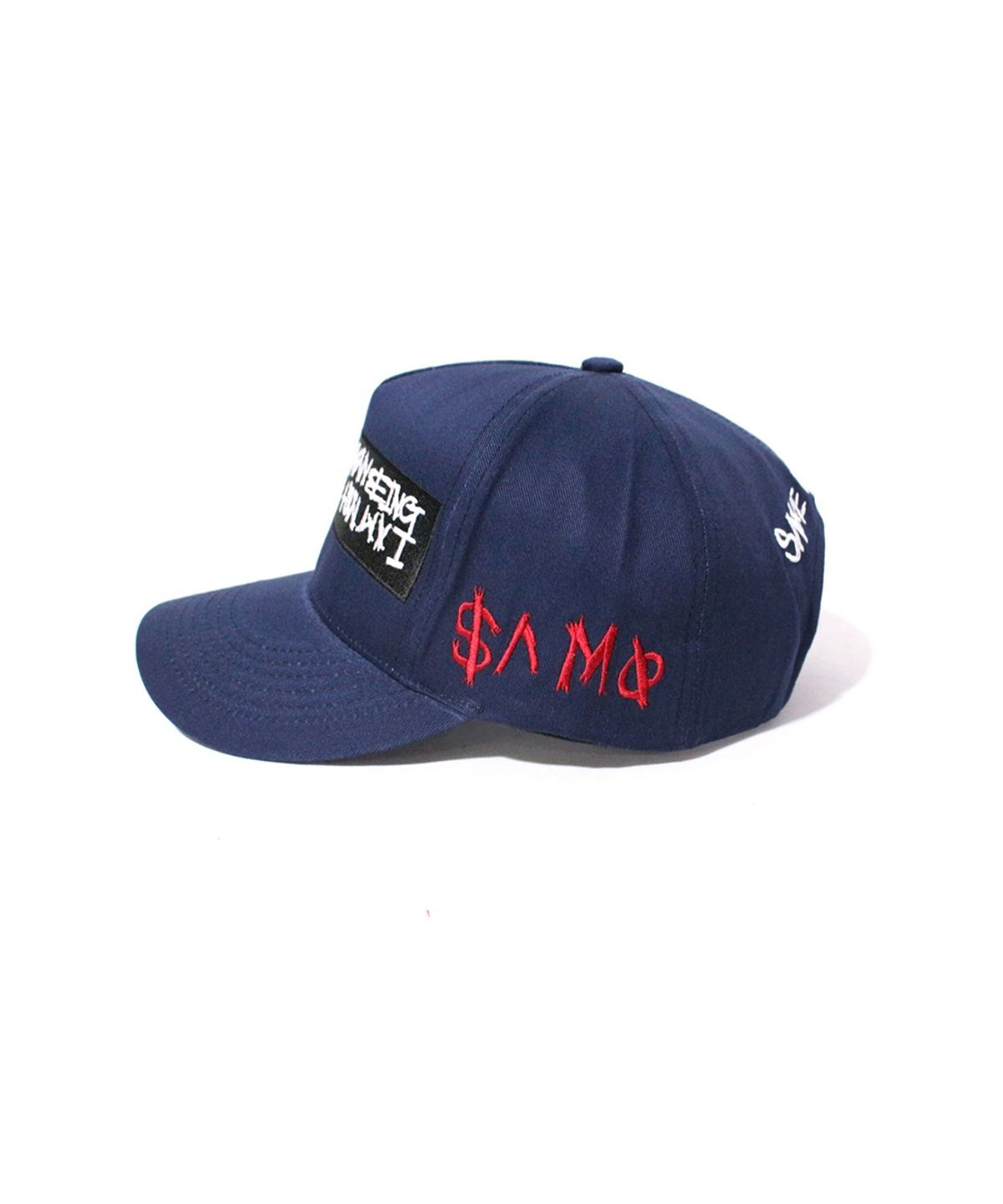 아임낫어휴먼비잉(I AM NOT A HUMAN BEING) Basic Logo 2 Cap - Navy