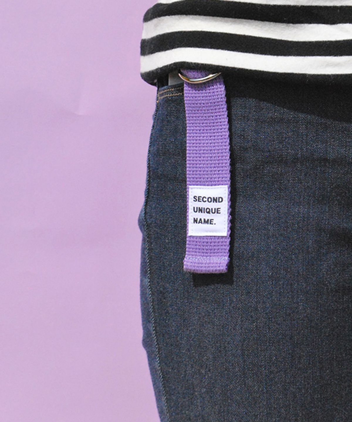 세컨드유니크네임(SECOND UNIQUE NAME) SUN CASE LIGHT GRAY LIGHT PURPLE (ILLUST)