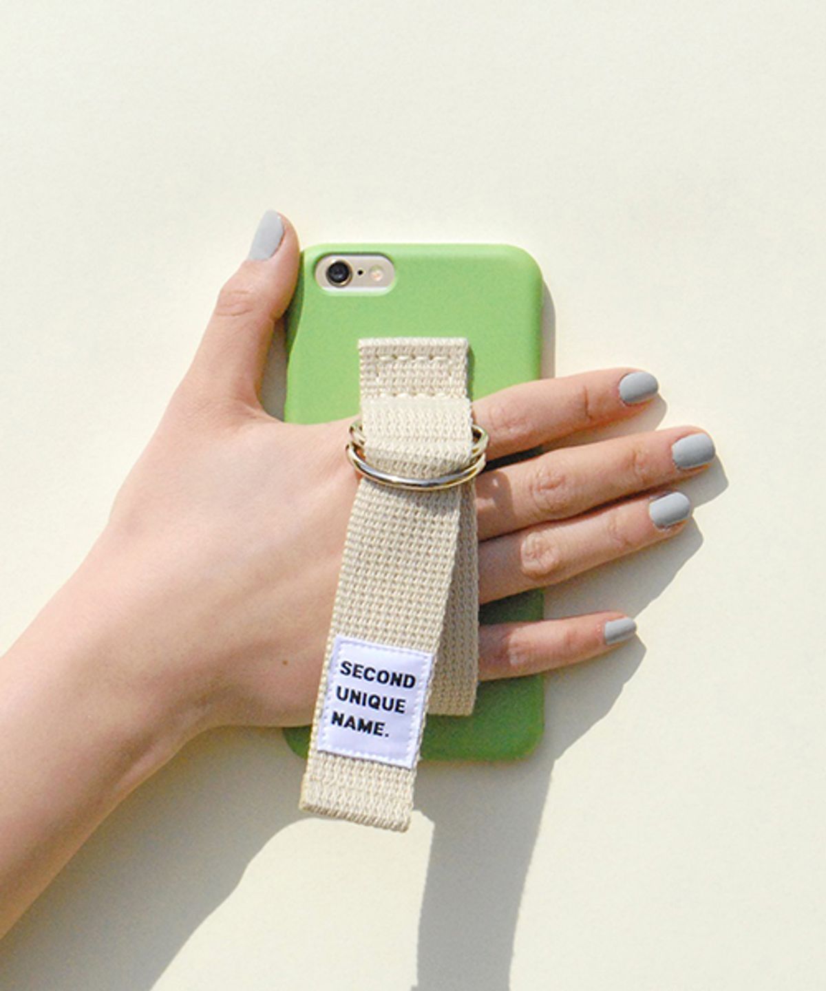 세컨드유니크네임(SECOND UNIQUE NAME) SUN CASE LIGHT GREEN IVORY (NONE)