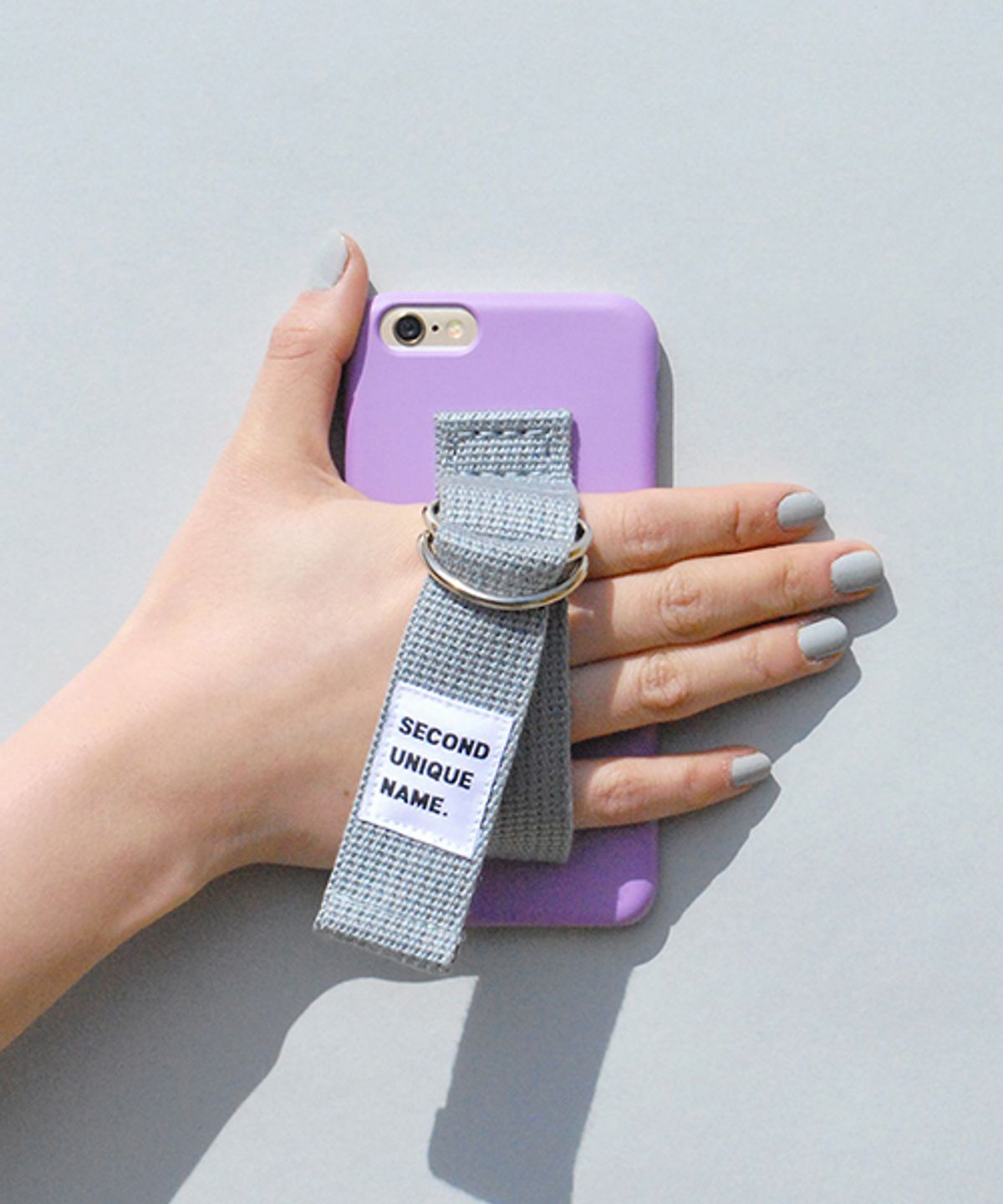 세컨드유니크네임(SECOND UNIQUE NAME) SUN CASE LIGHT PURPLE LIGHT GRAY (NONE)