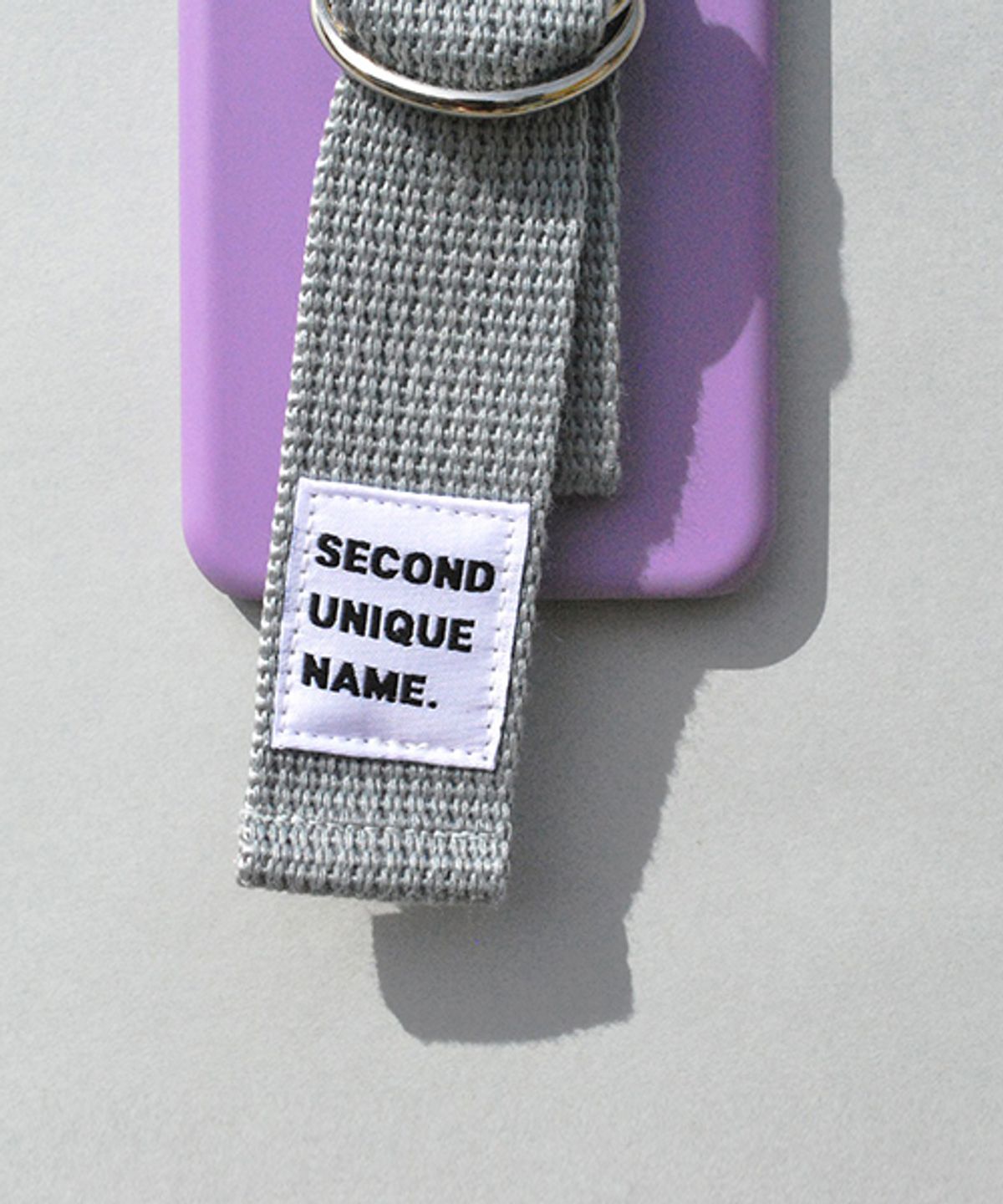 세컨드유니크네임(SECOND UNIQUE NAME) SUN CASE LIGHT PURPLE LIGHT GRAY (ILLUST)